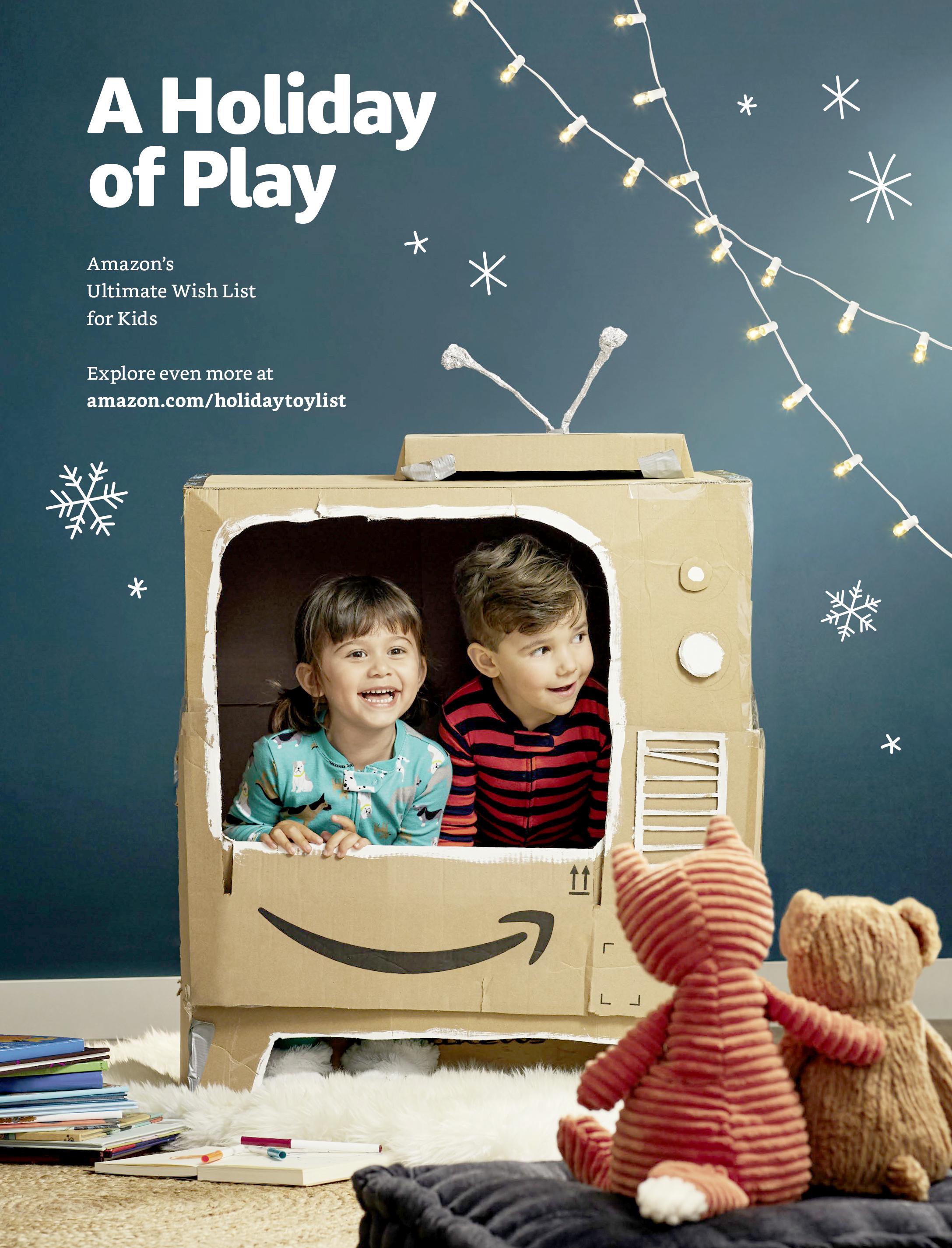 In its first print toy catalog, Amazon bets on the classics The