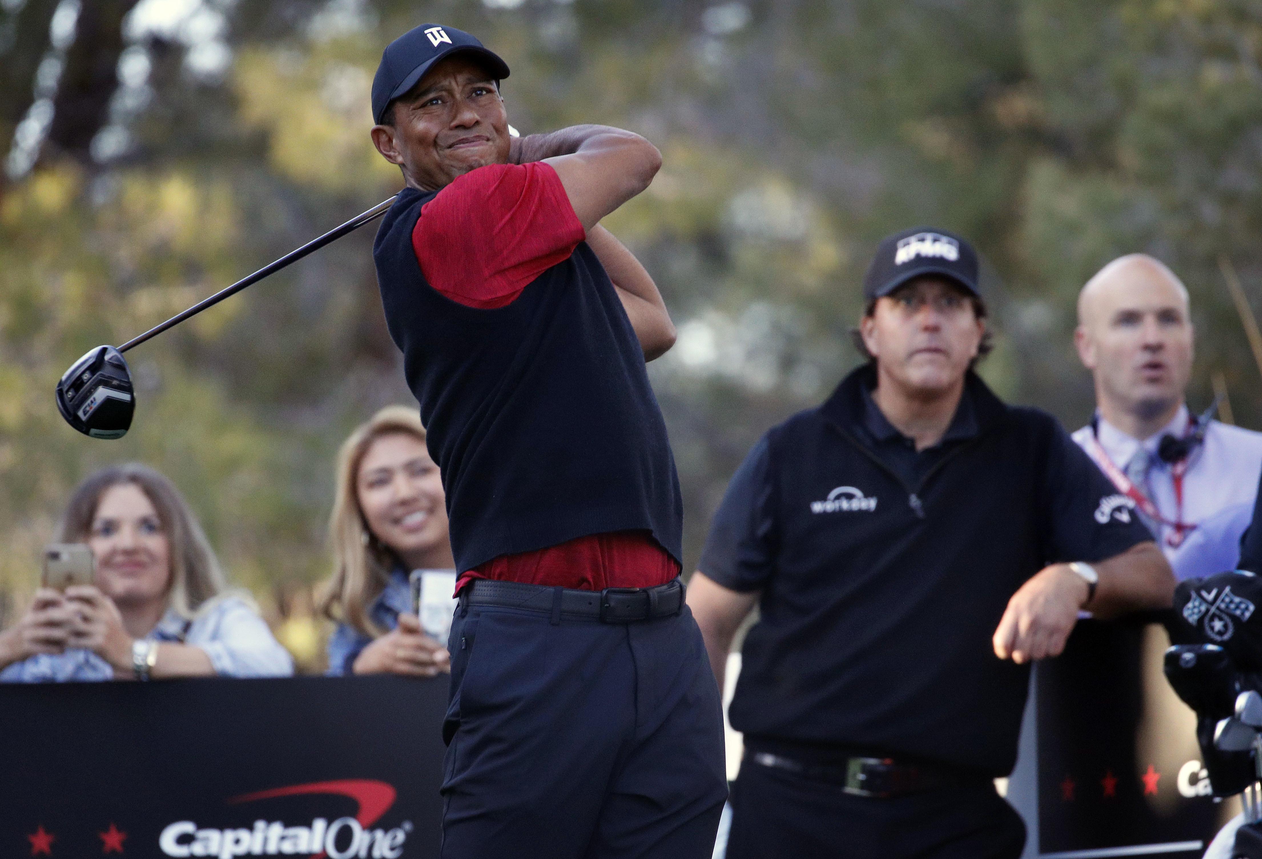 watch tiger woods phil mickelson