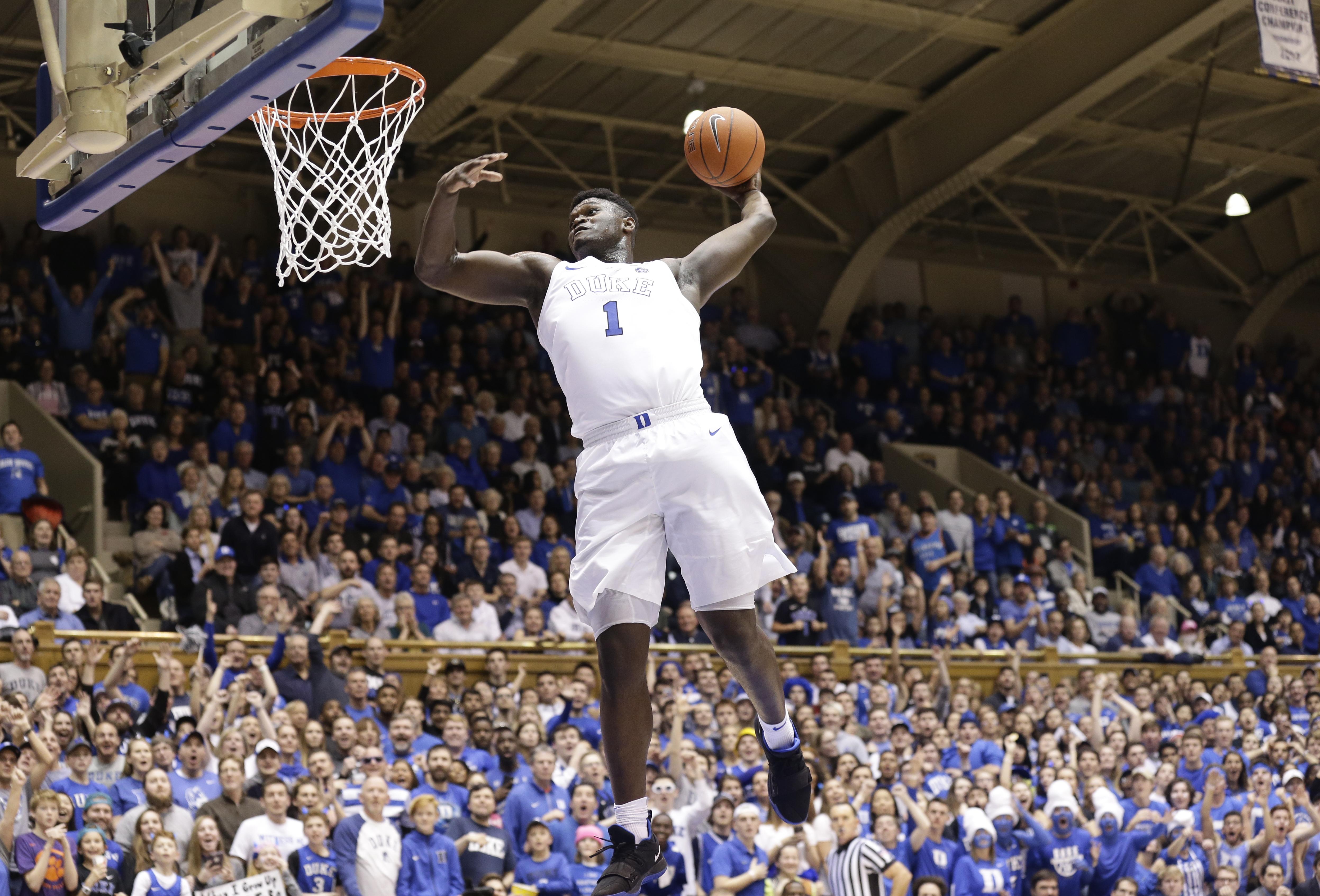 Top 25 Capsules: Zion Williamson leads No. 1 Duke past Clemson, 87-68 | The Spokesman ...4989 x 3387