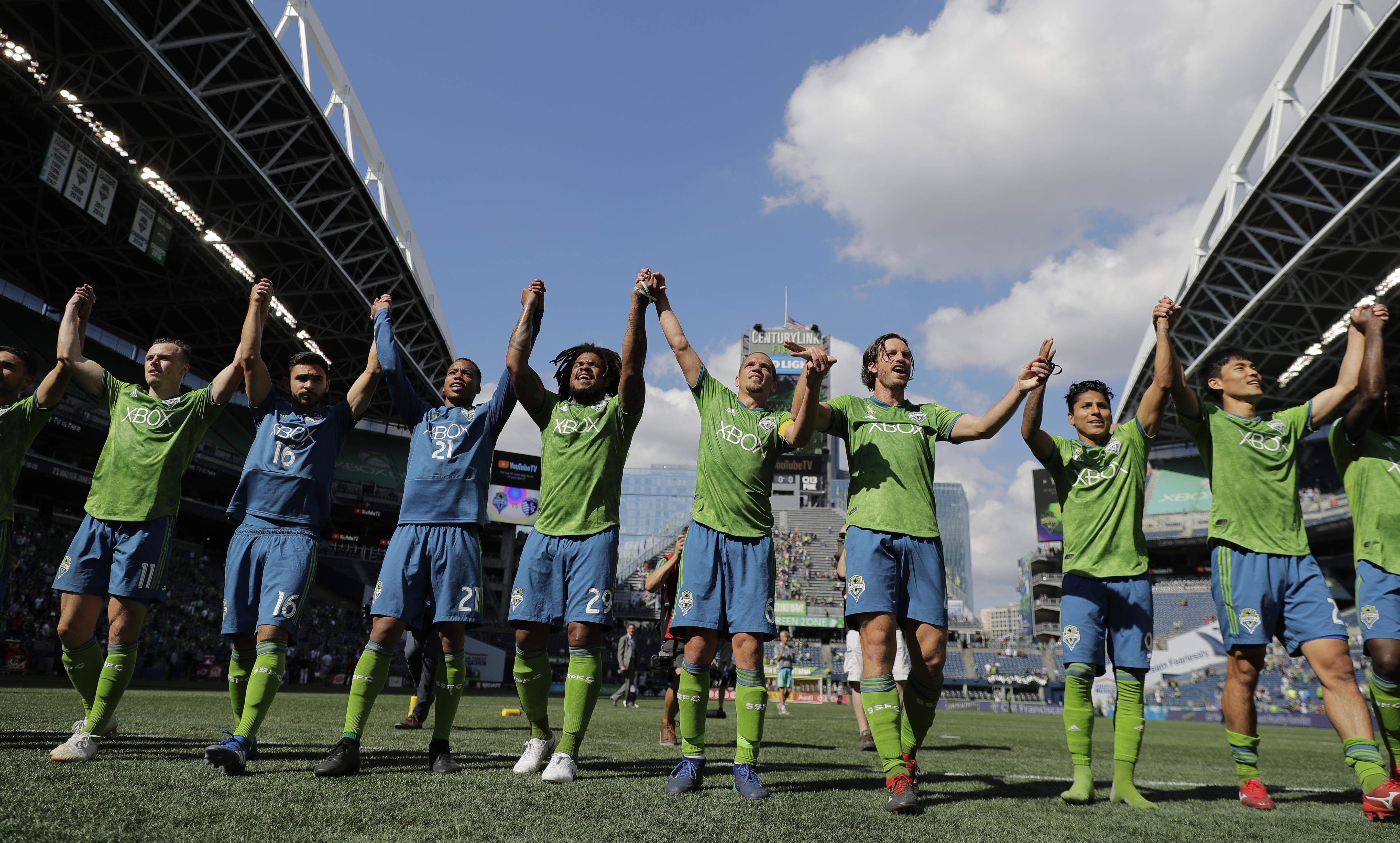 Sounders open camp with notable absences | The Spokesman-Review