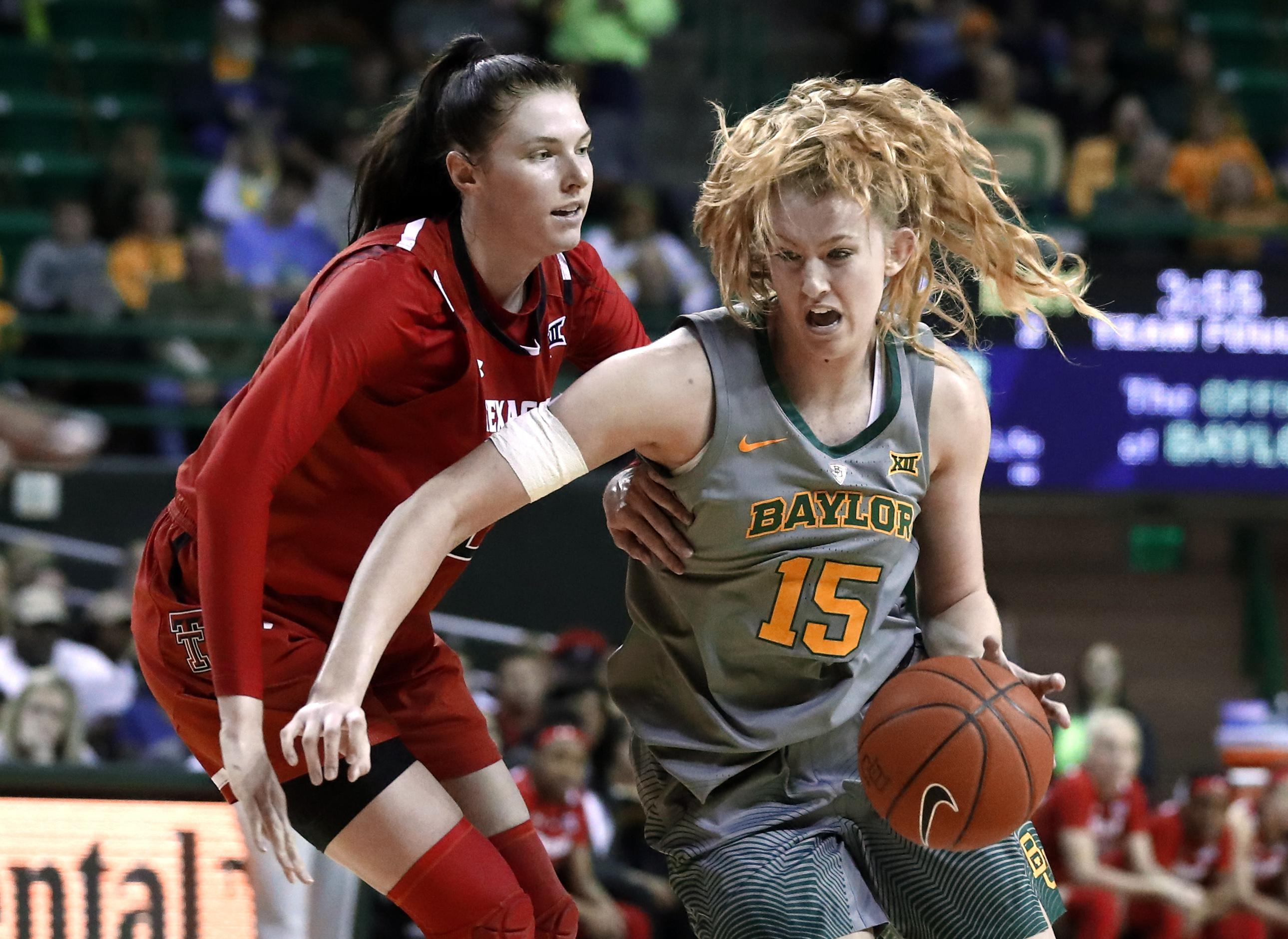 Women S Top 25 Capsules No 1 Baylor Women Rout Texas Tech 96 37