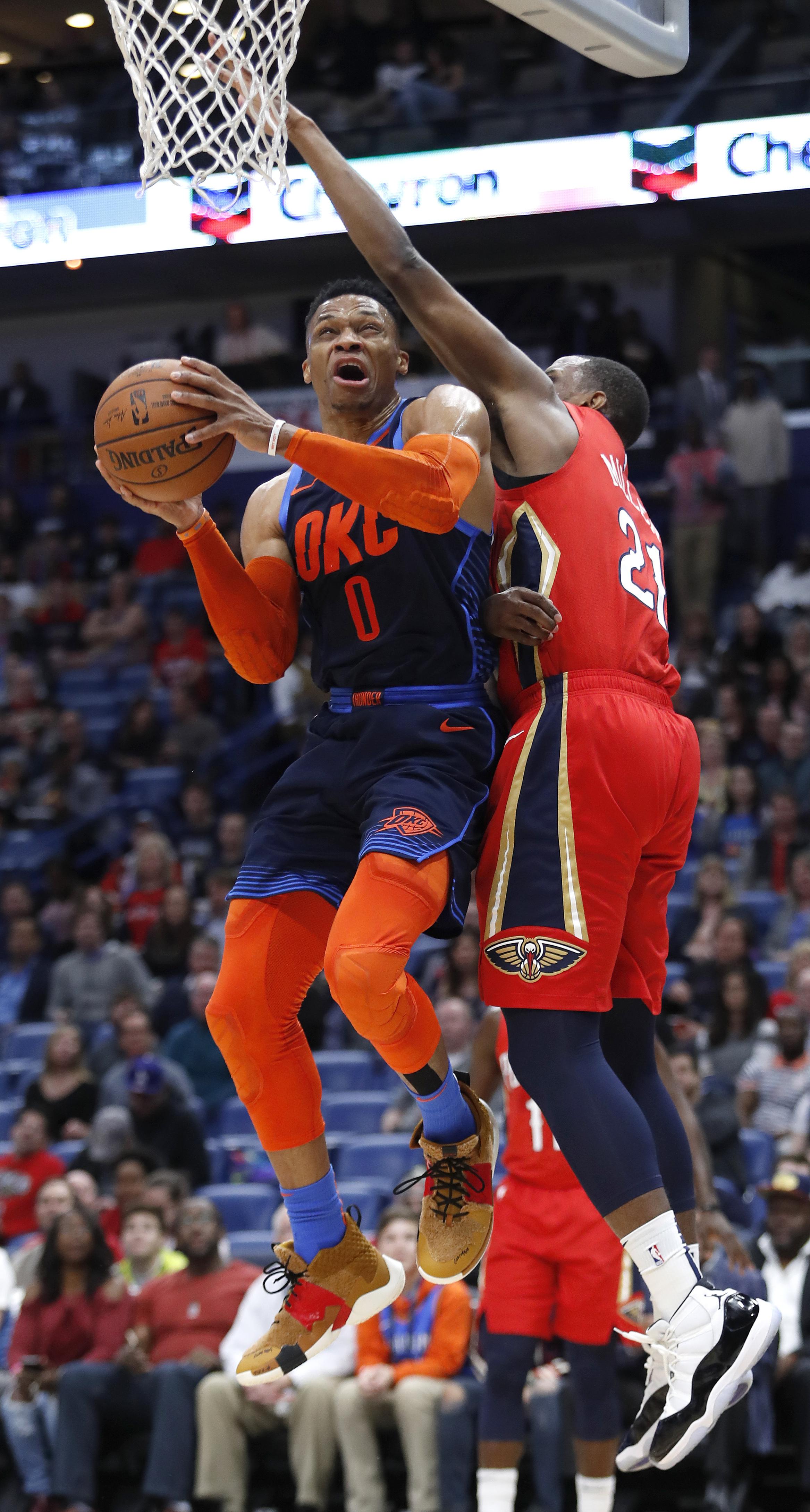 NBA roundup: Anthony Davis leaves with shoulder injury, Pelicans beat Thunder | SWX ...2334 x 4357