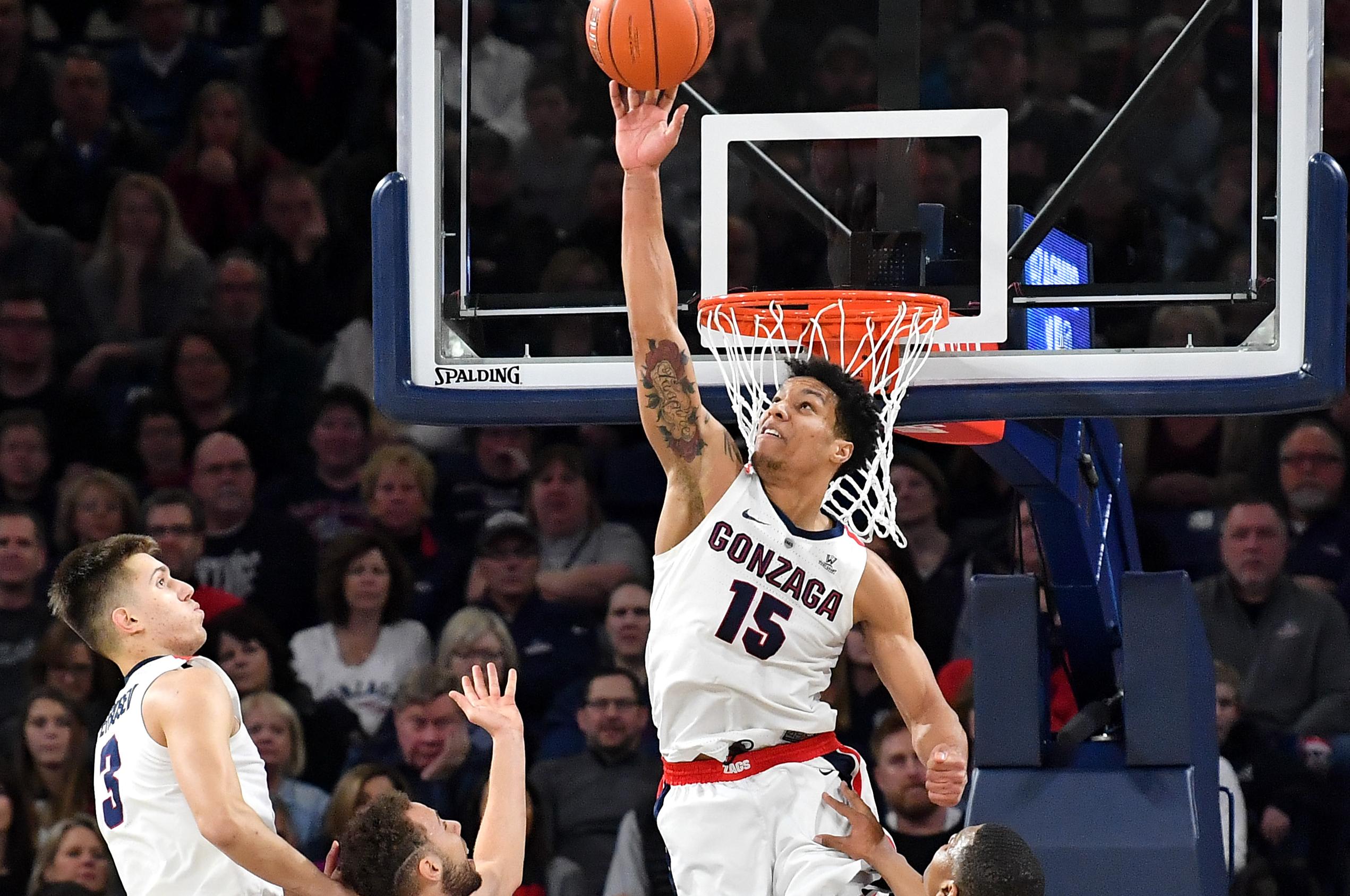 Gonzaga’s Brandon Clarke named semifinalist for Naismith defensive player of the ...2542 x 1687