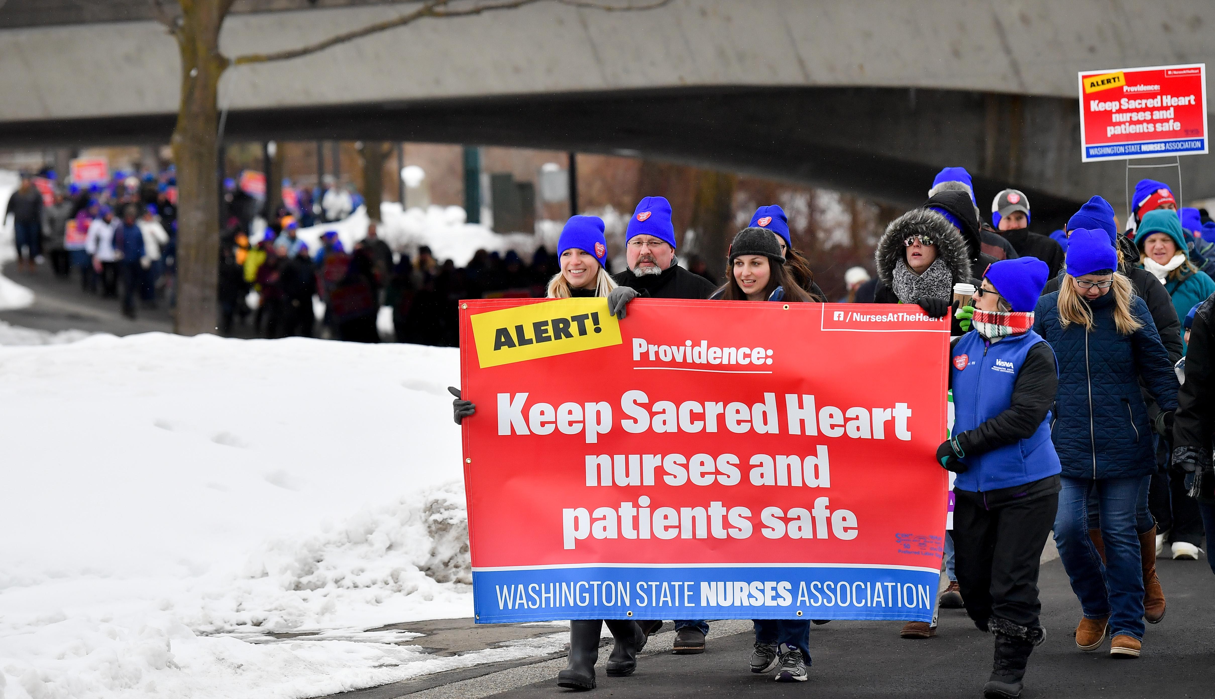 Sacred Heart Nursing Home >> Sacred Heart Nurses Hold Spokane Rally Amid Contract Talks The Sacred Heart Nursing Home >> Sacred Heart Nurses Hold Spokane Rally Amid Contract Talks The