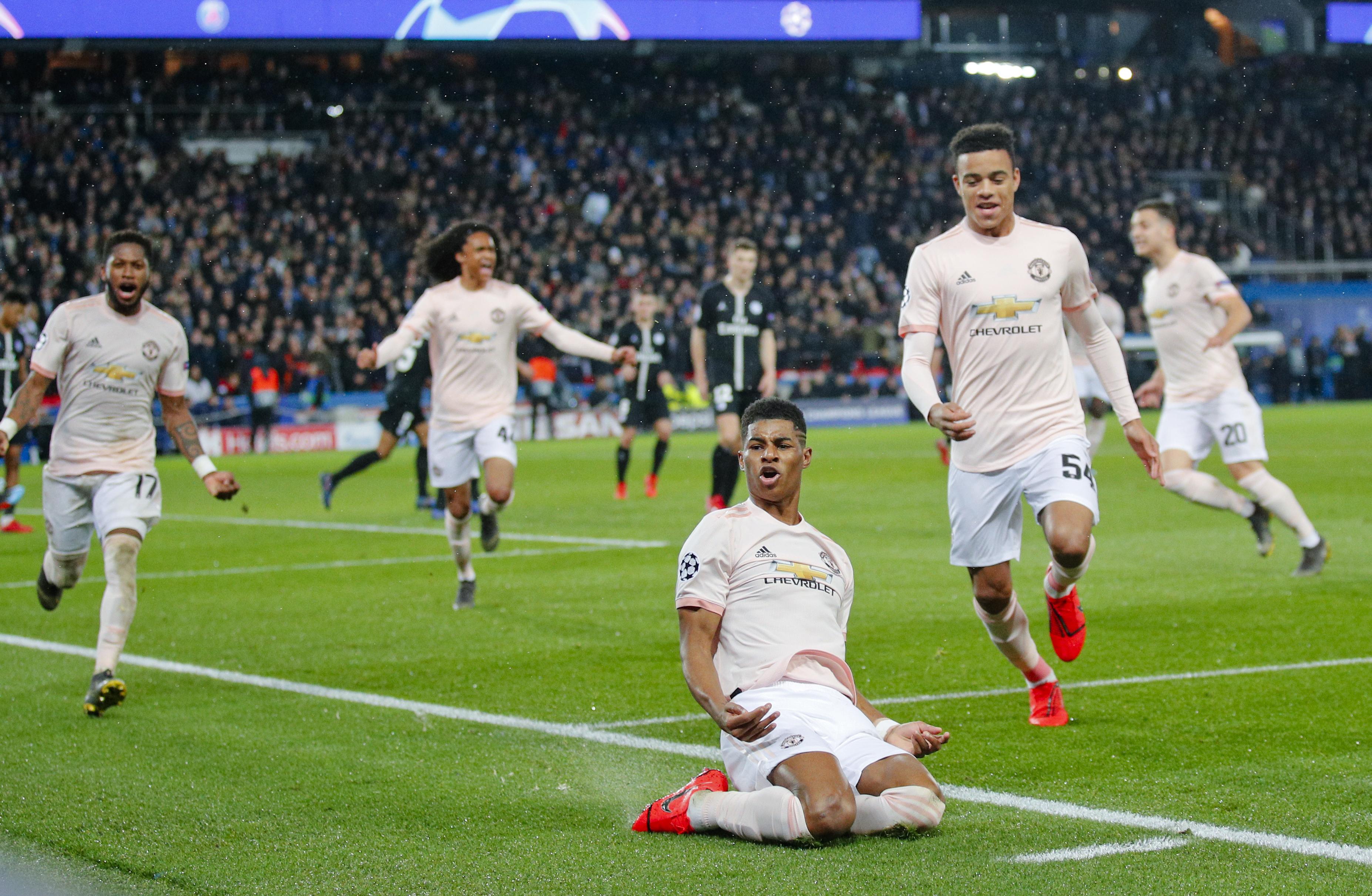 Ole Gunnar Solskjaer leads United to another late CL win as PSG falters