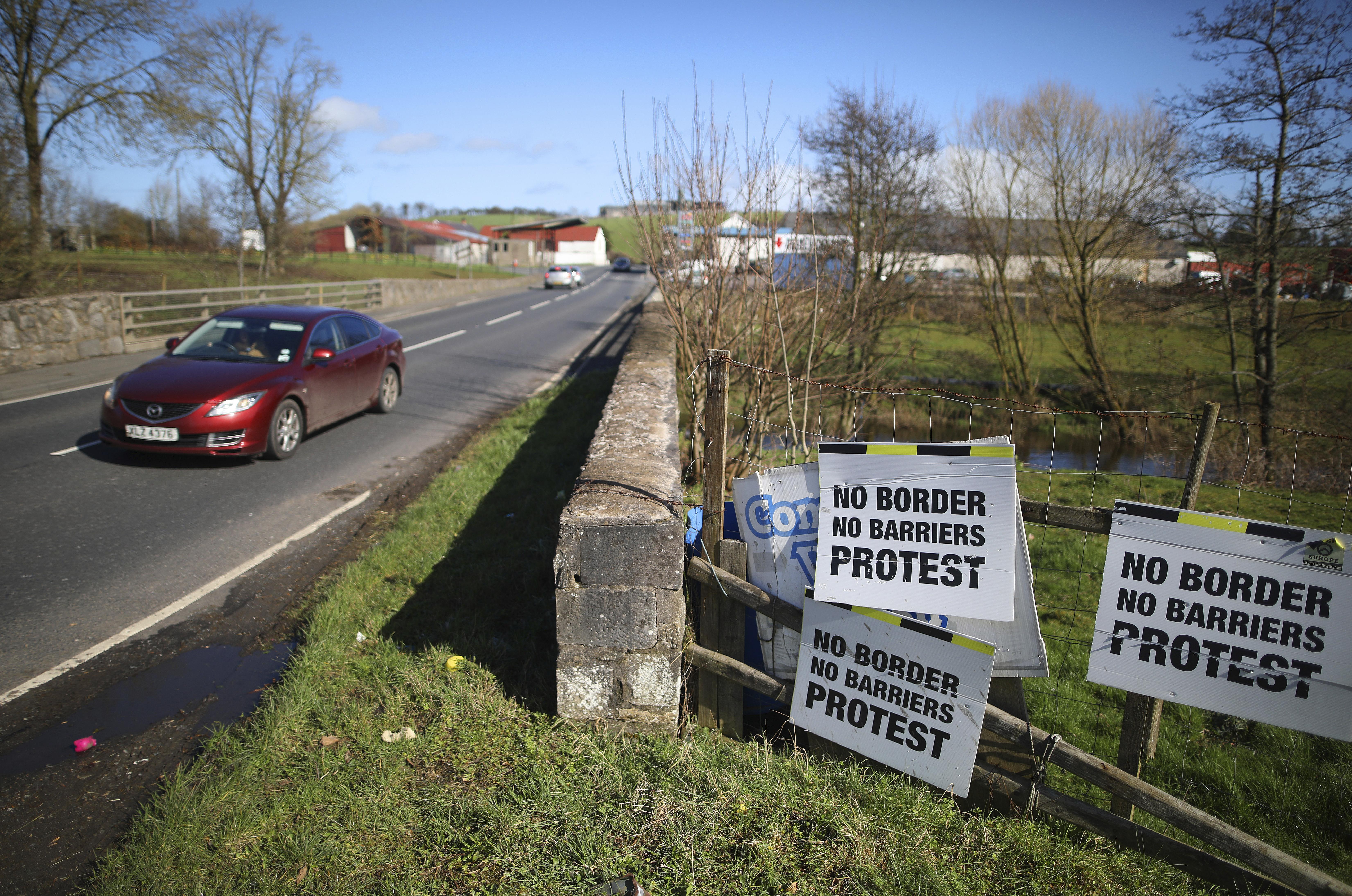 Irish Border Still A Key Brexit Obstacle The Spokesman Review   Britain Brexit Backstop.JPG IEwShaT 