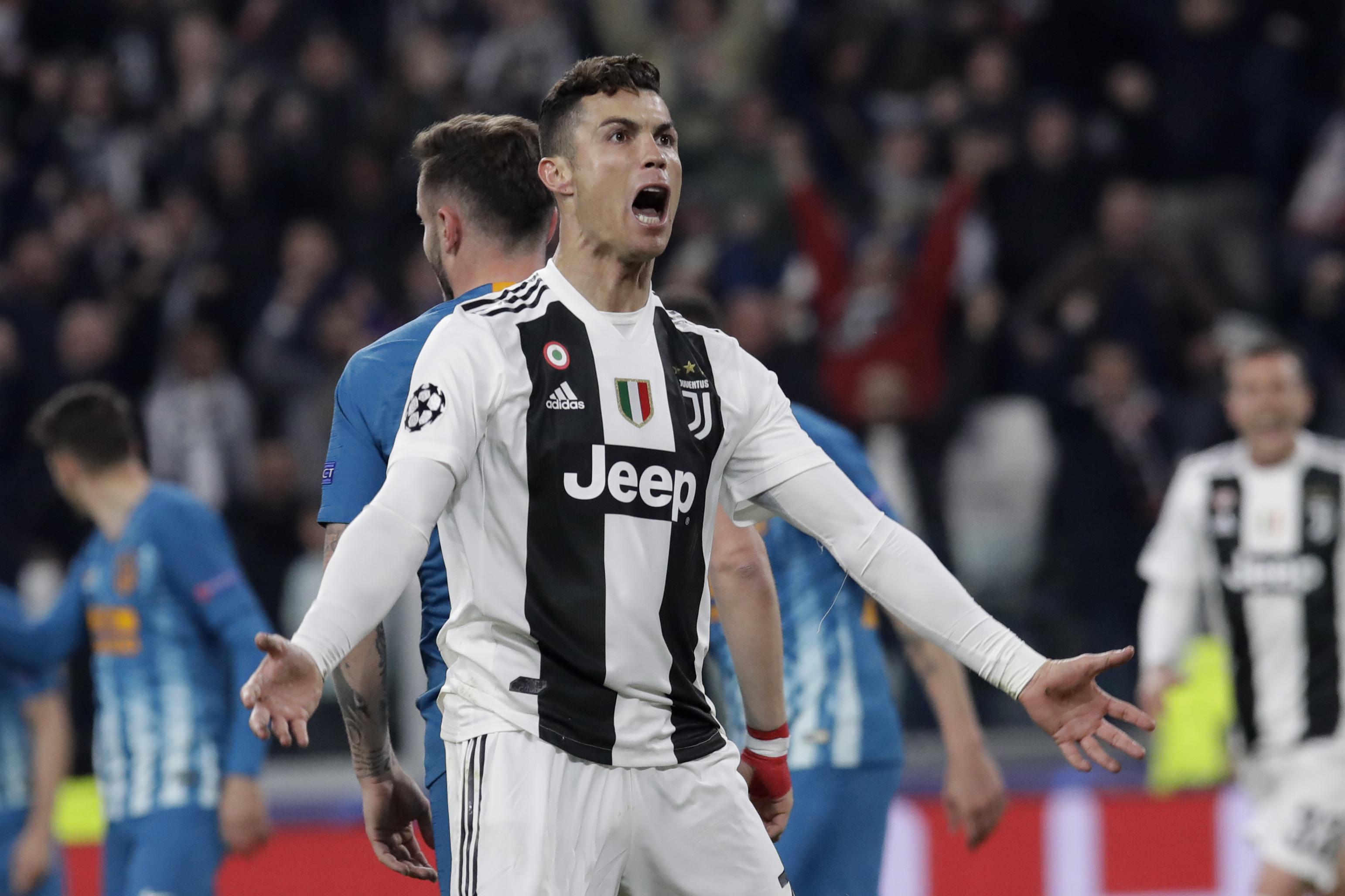 Ronaldo Nets Hat Trick To Send Juventus Into Cl Quarters