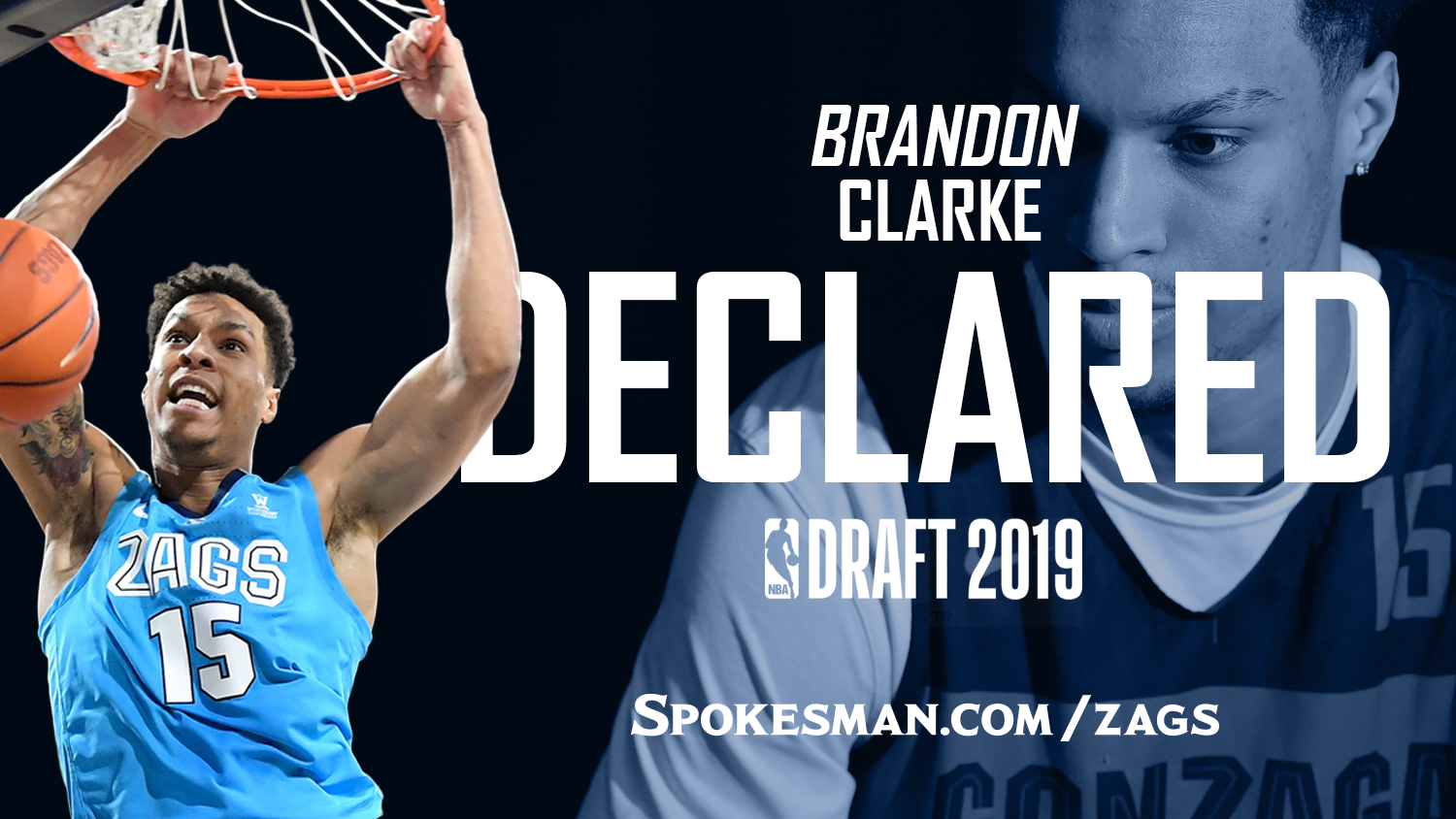 Gonzaga’s Brandon Clarke declares for NBA draft The SpokesmanReview