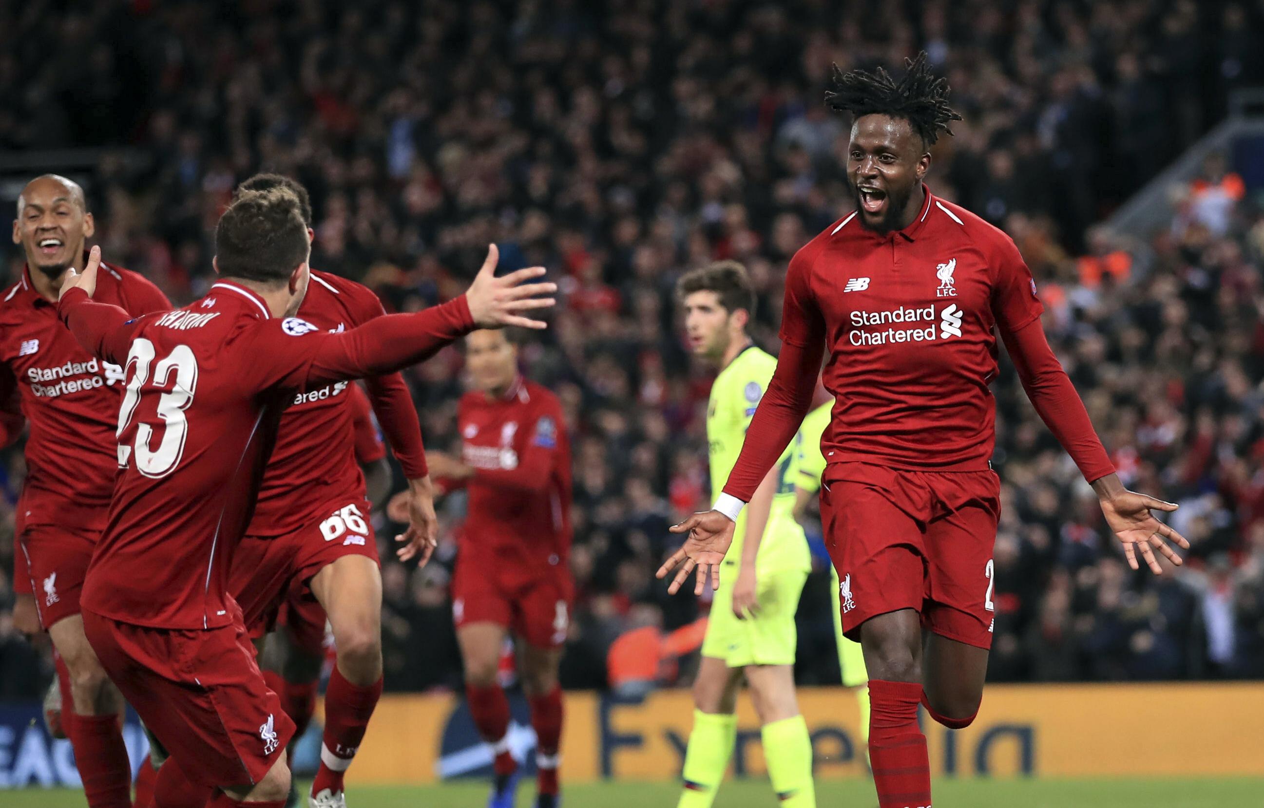 Liverpool ousts Barca in historic UEFA Champions League ...