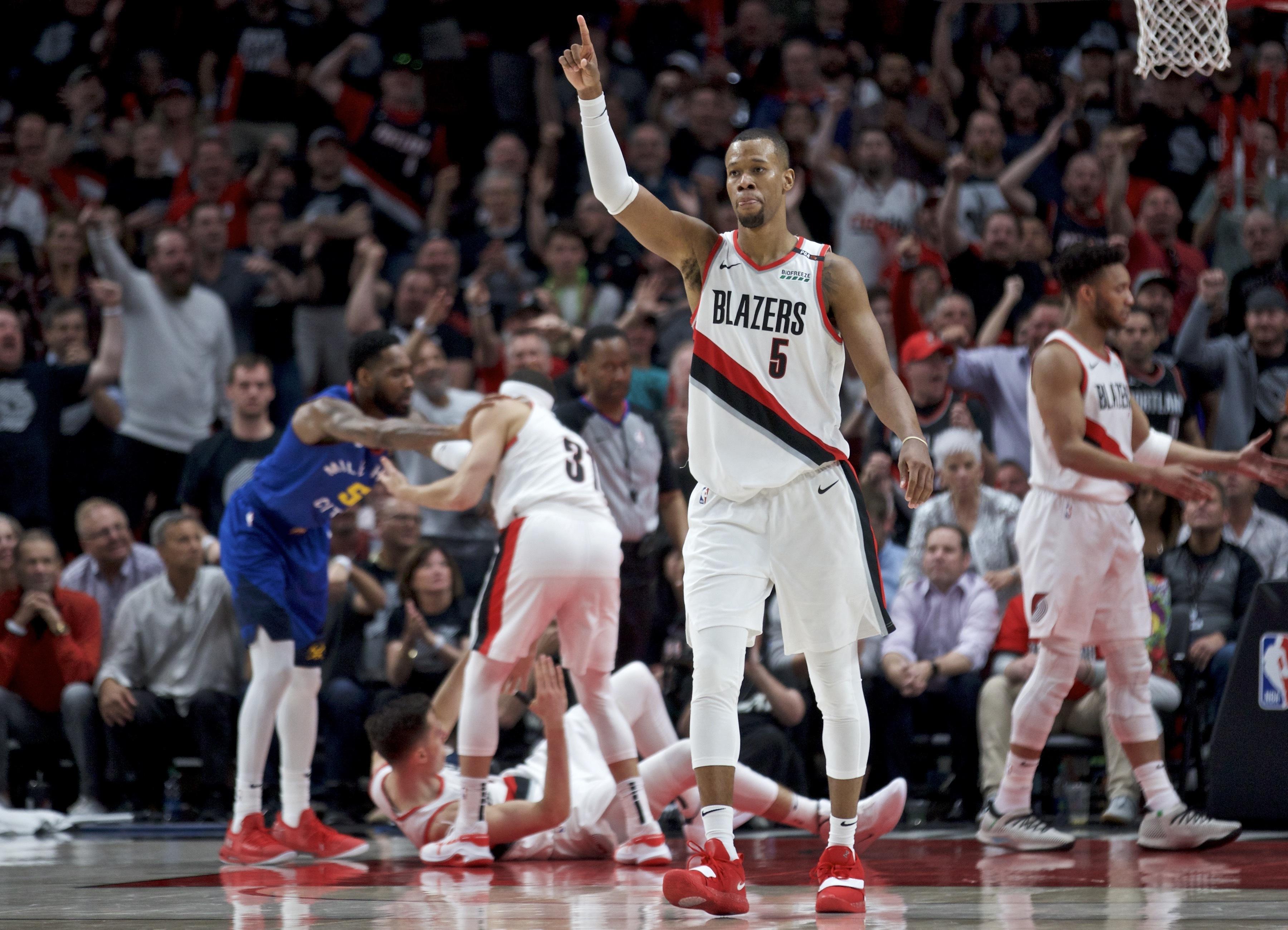 NBA roundup: Trail Blazers beat Nuggets 119-108, force series to Game 7 | The ...3600 x 2599