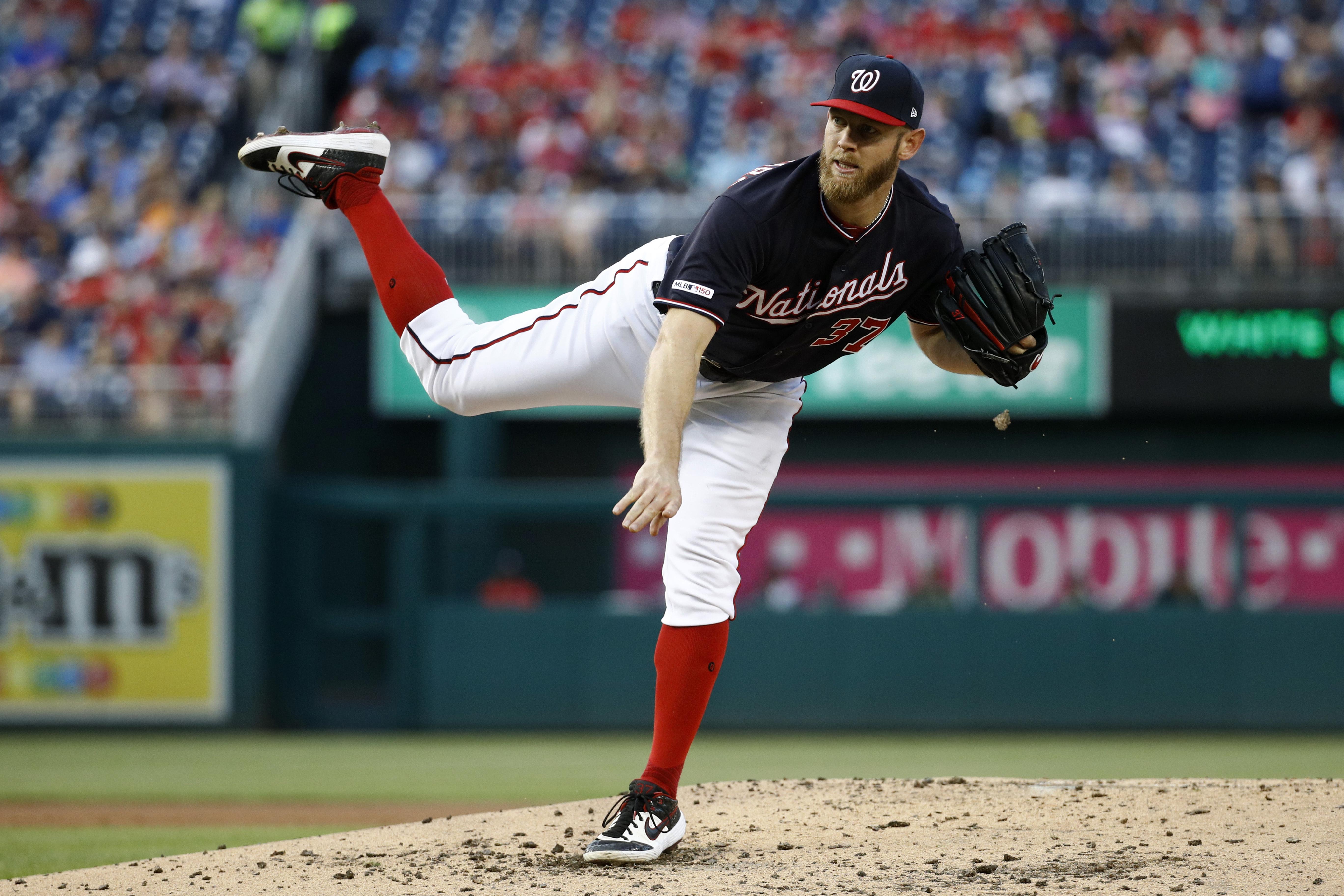 MLB roundup: Stephen Strasburg earns 100th win, Nationals beat White ...