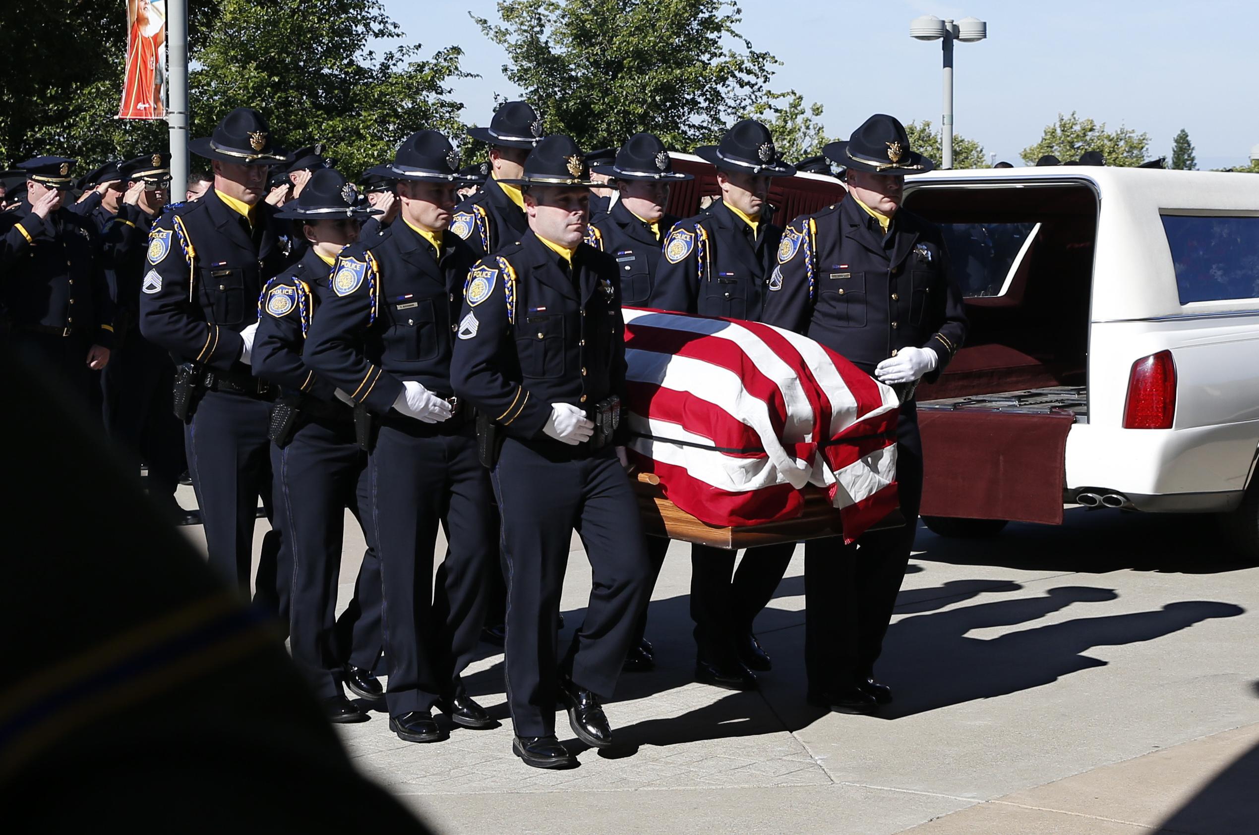 Funeral Services Being Held For Rookie California Officer | The ...