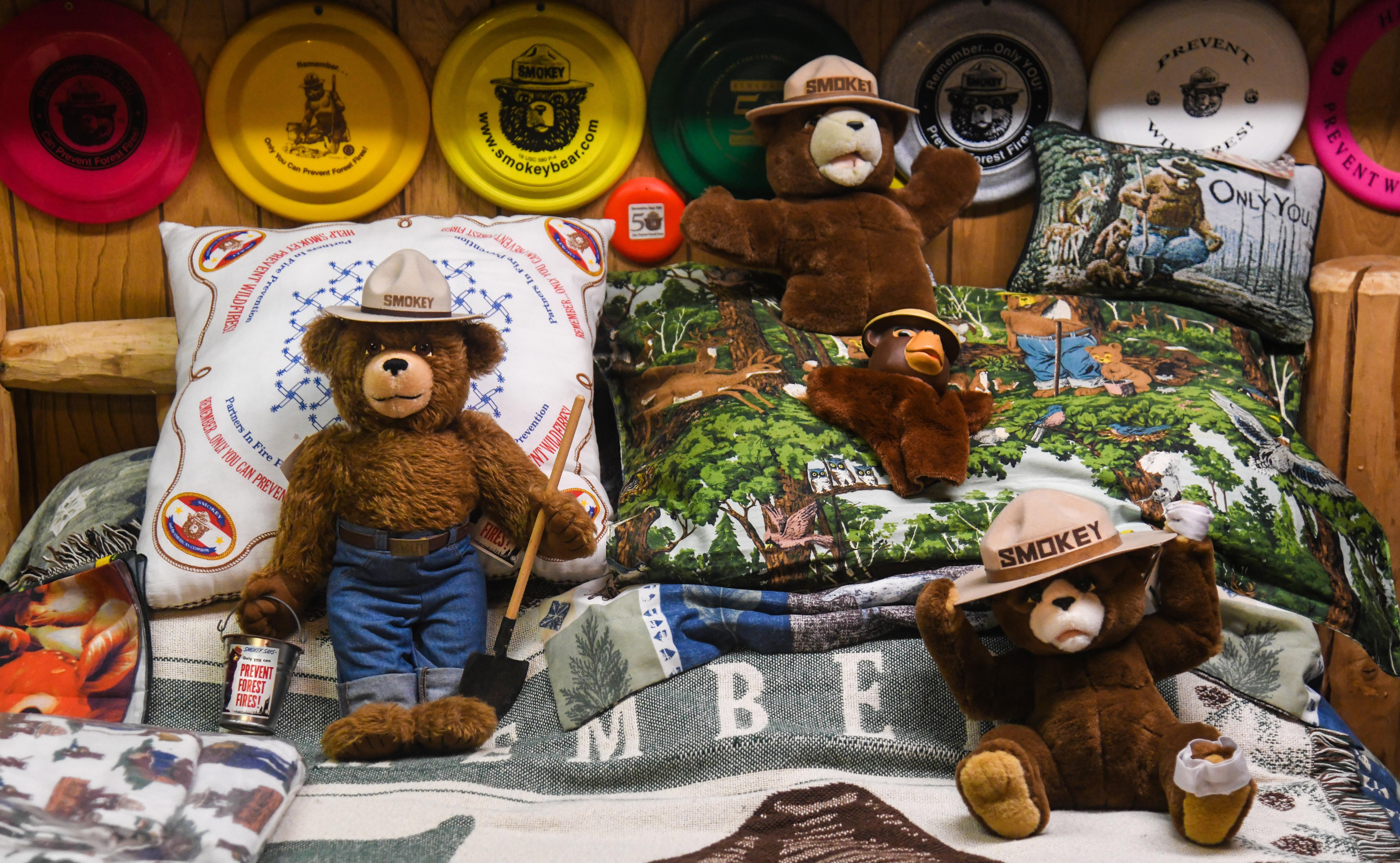 smokey the bear teddy bear