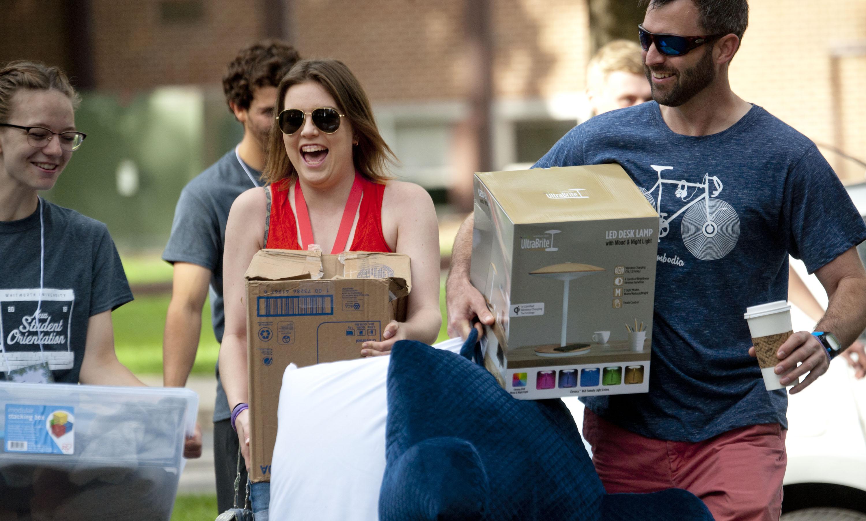 A Home Away From Home Whitworth Students Move Into Dorms The