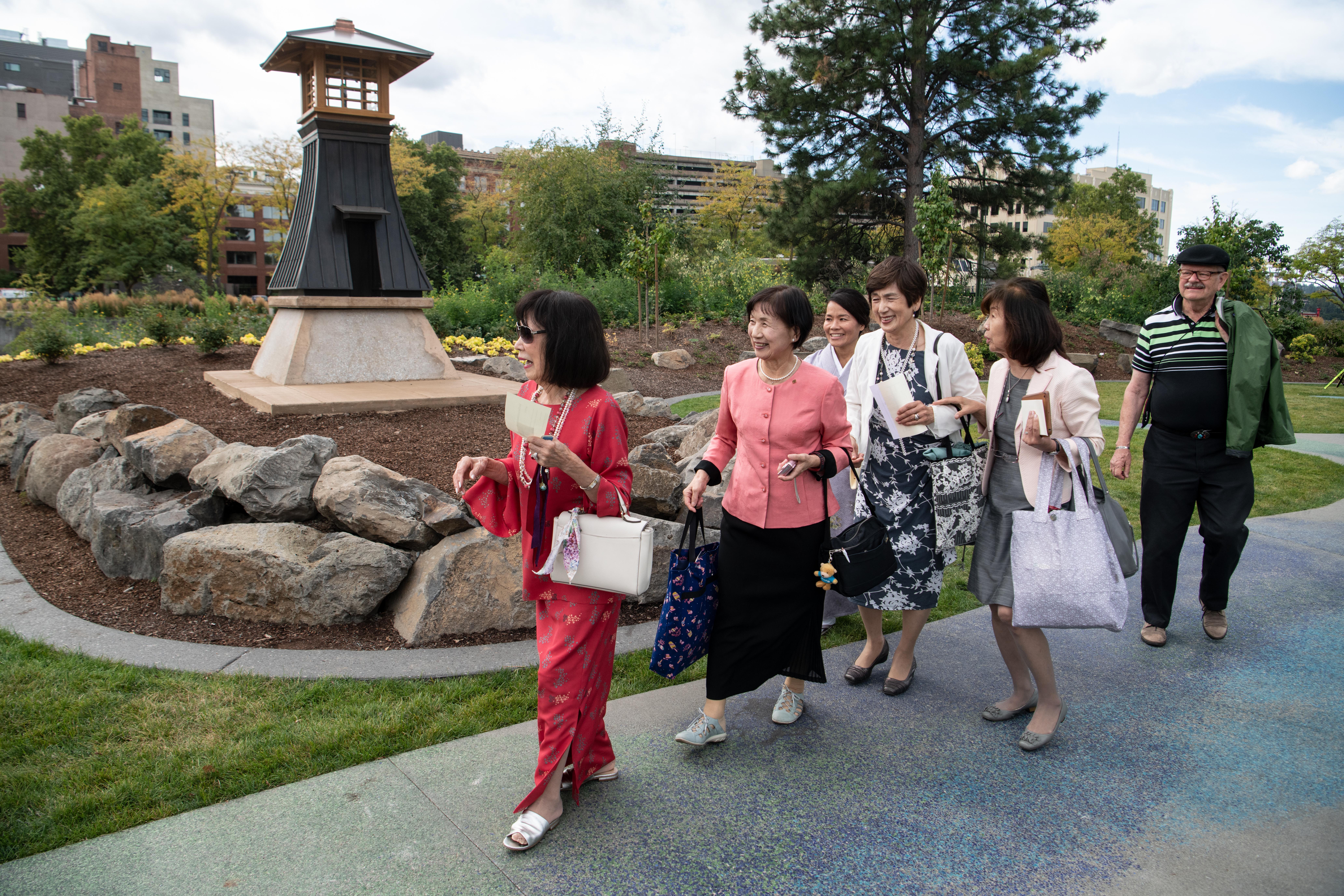 Spokane Honors Sister Cities With New Riverfront Park Garden The