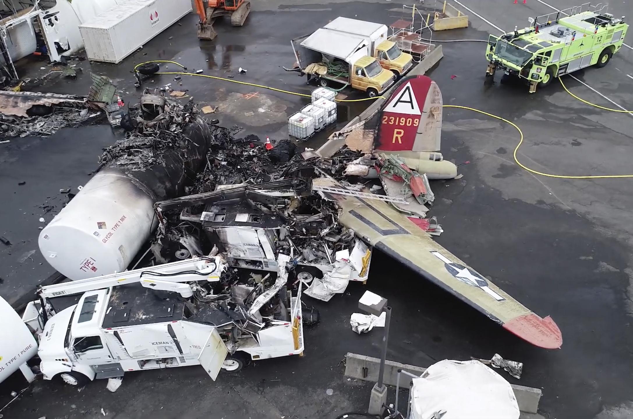 plane cockpit crash