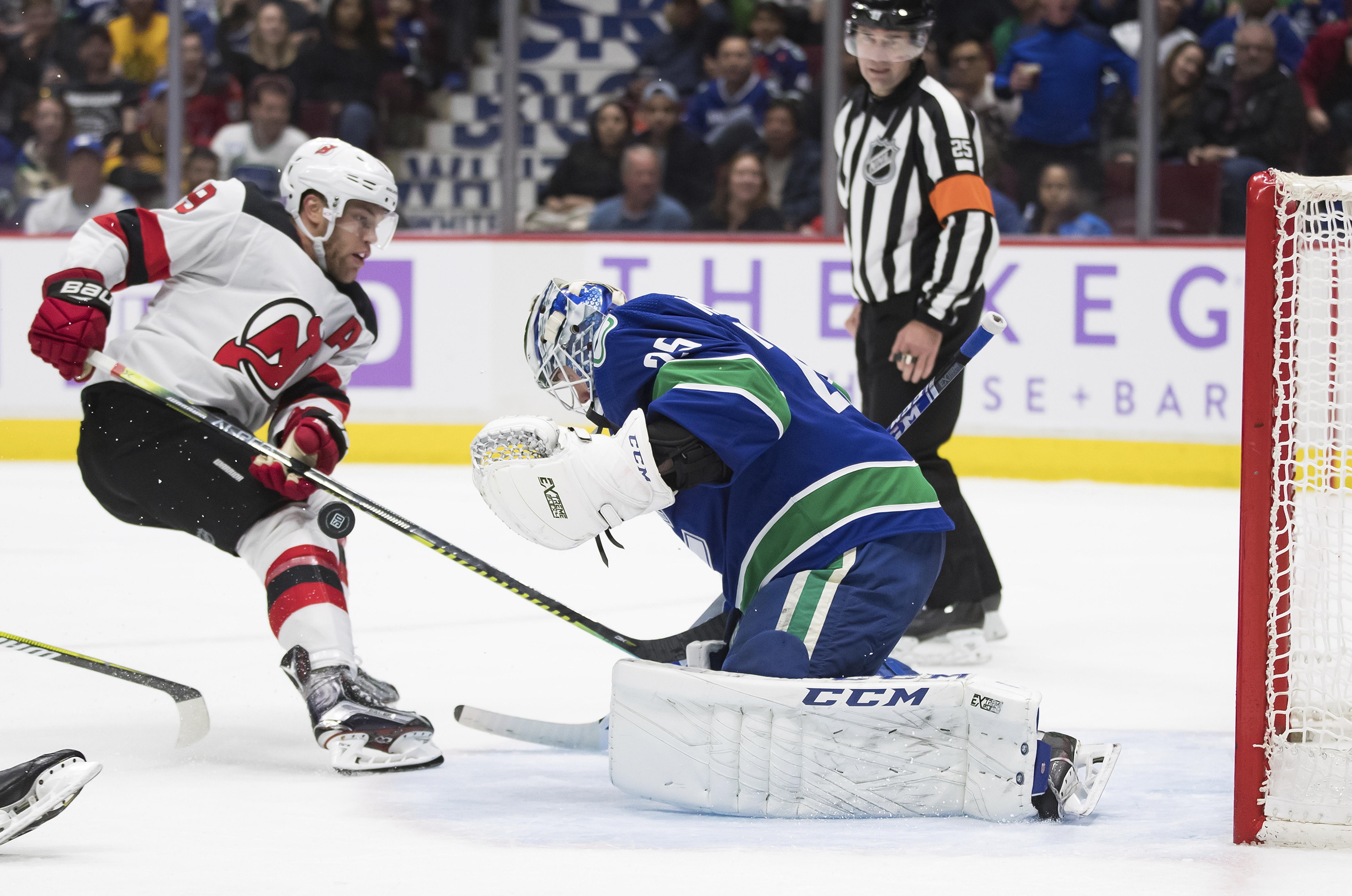 new jersey devils vancouver canucks