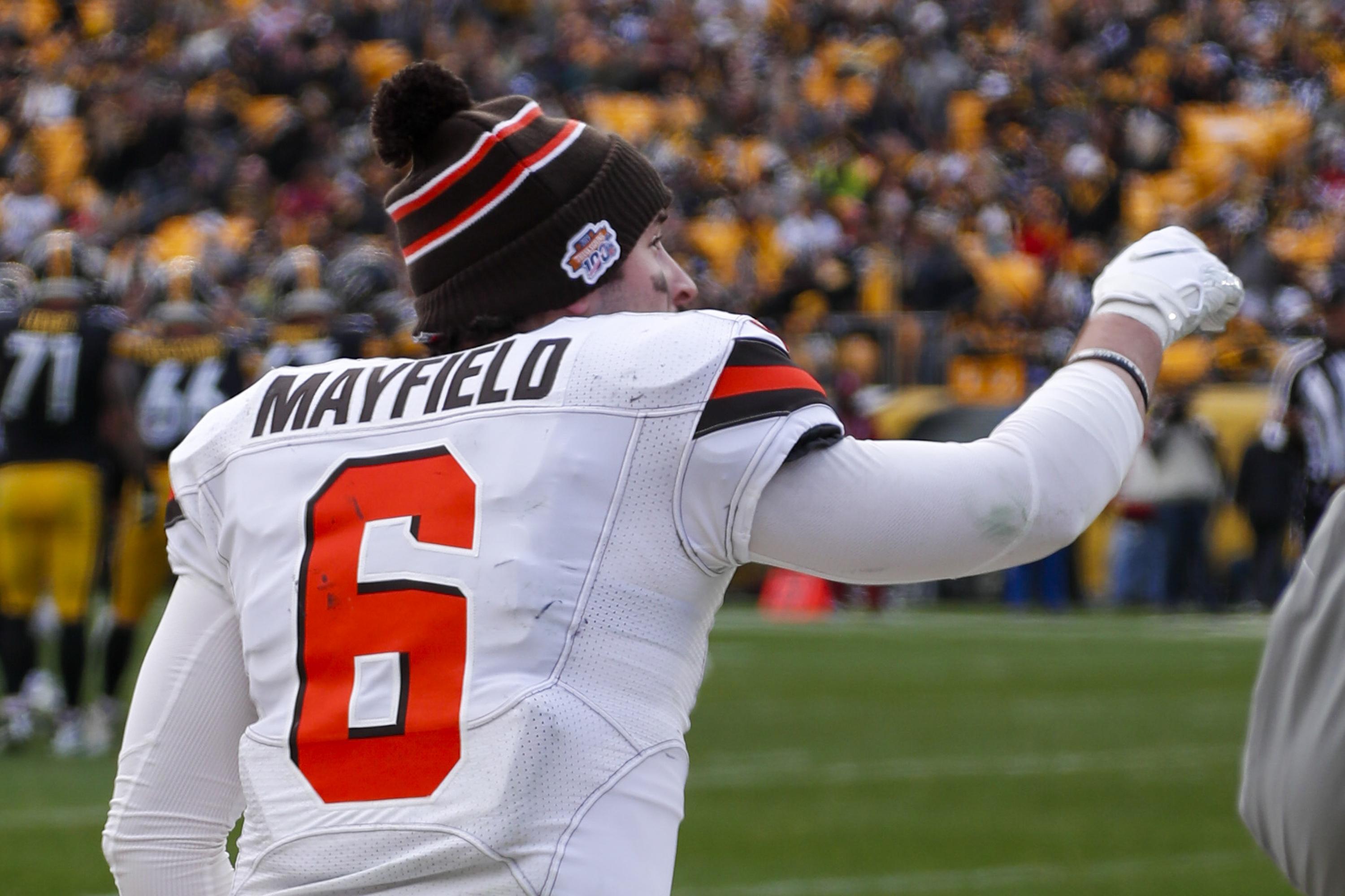 Browns Baker Mayfield Passing In Practice Looks Good To Go