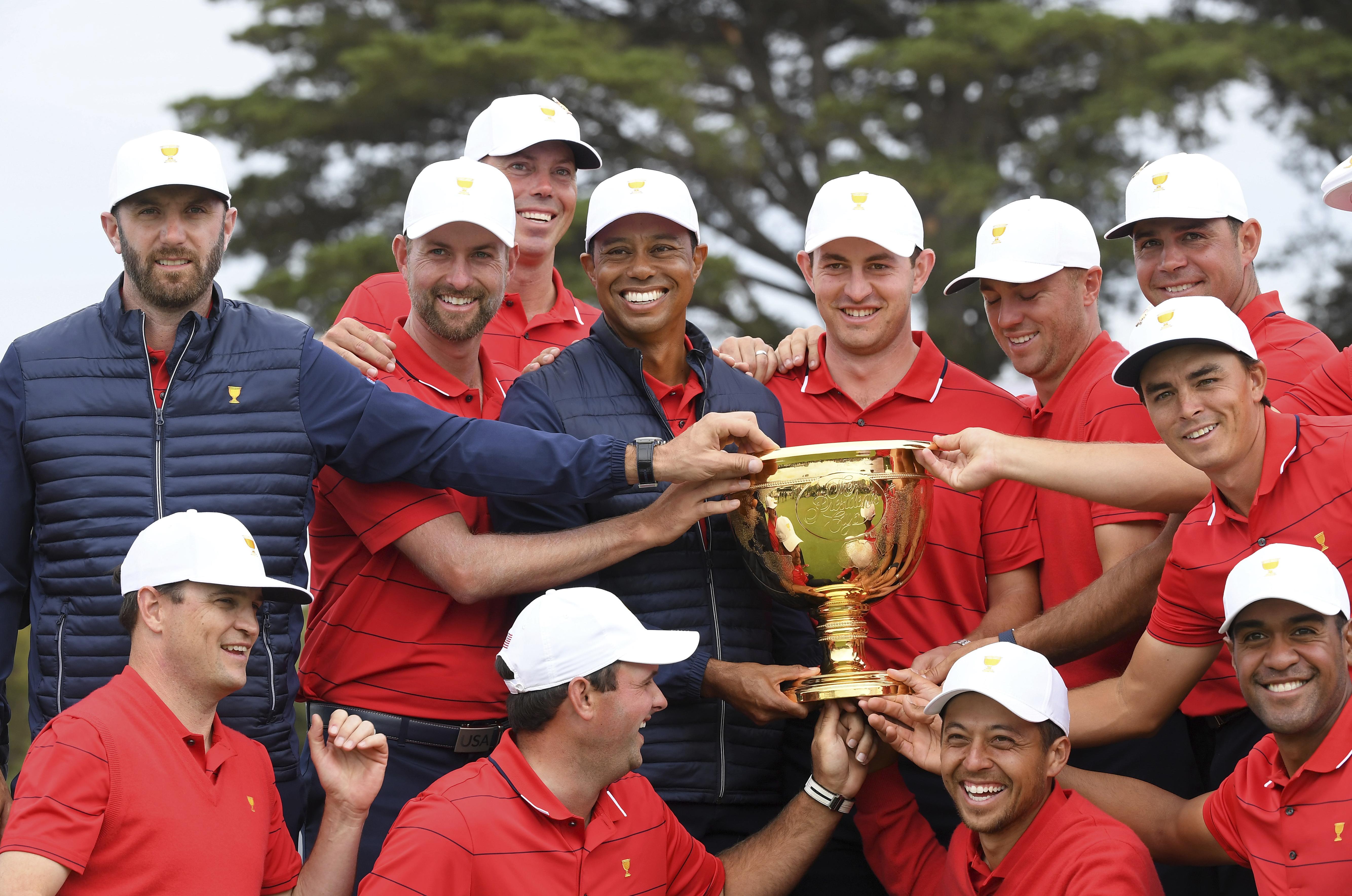 Tiger Woods wins opening match, U.S. takes Presidents Cup | The ...