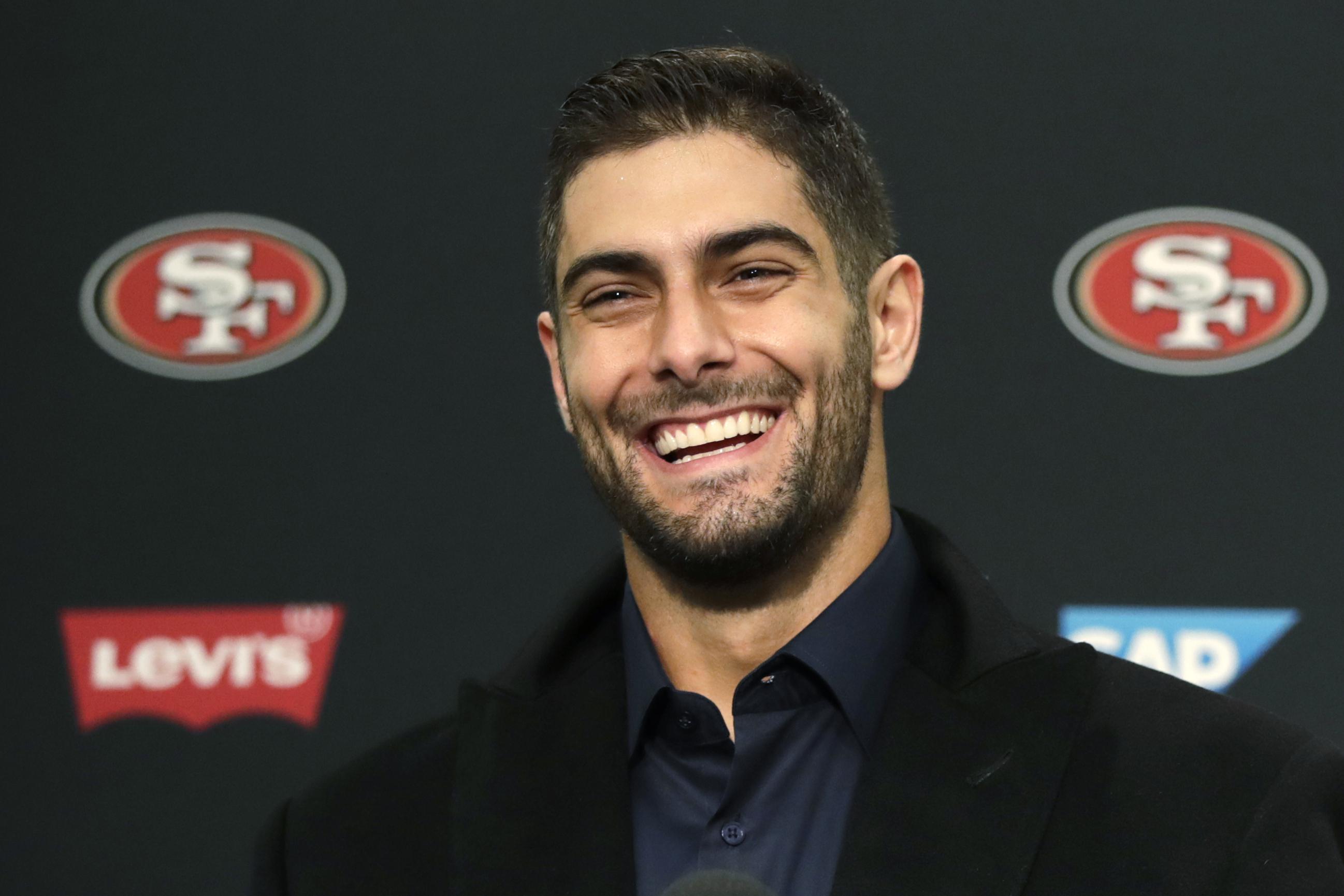 jimmy-garoppolo-ready-for-1st-playoff-start-for-49ers-the-spokesman