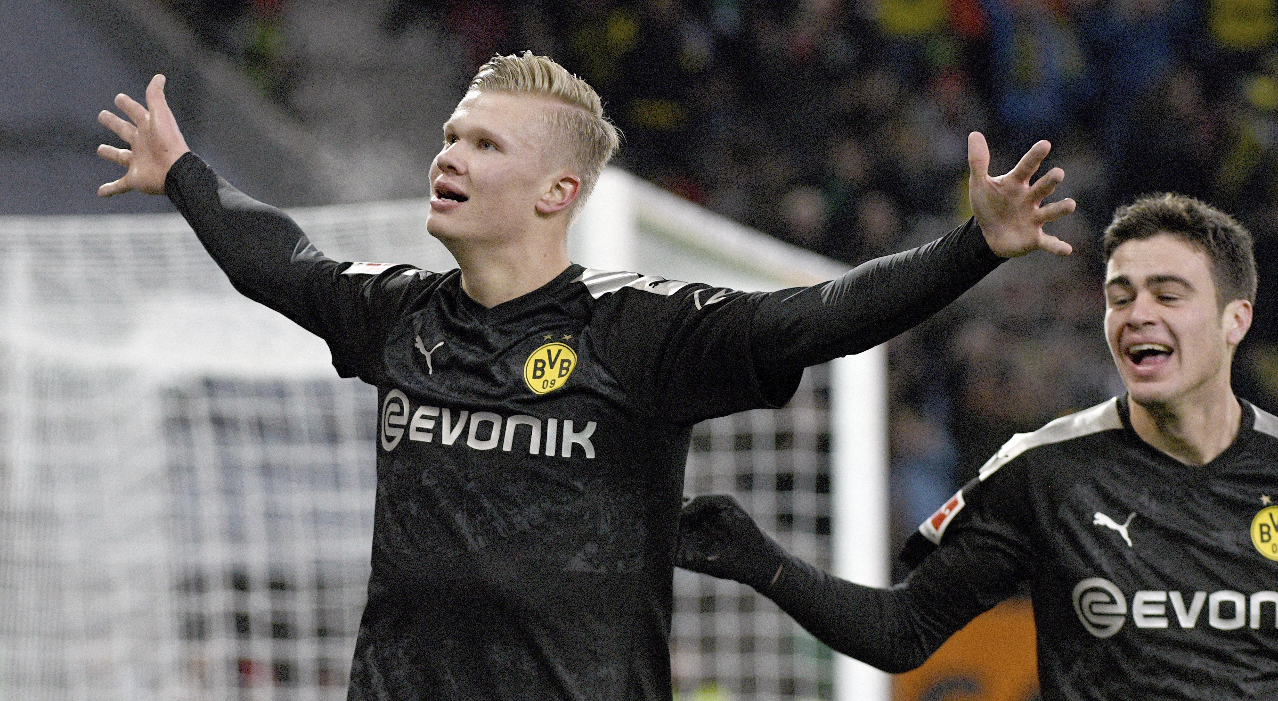 Erling Haaland bids to join Bundesliga’s goalscoring elite | The