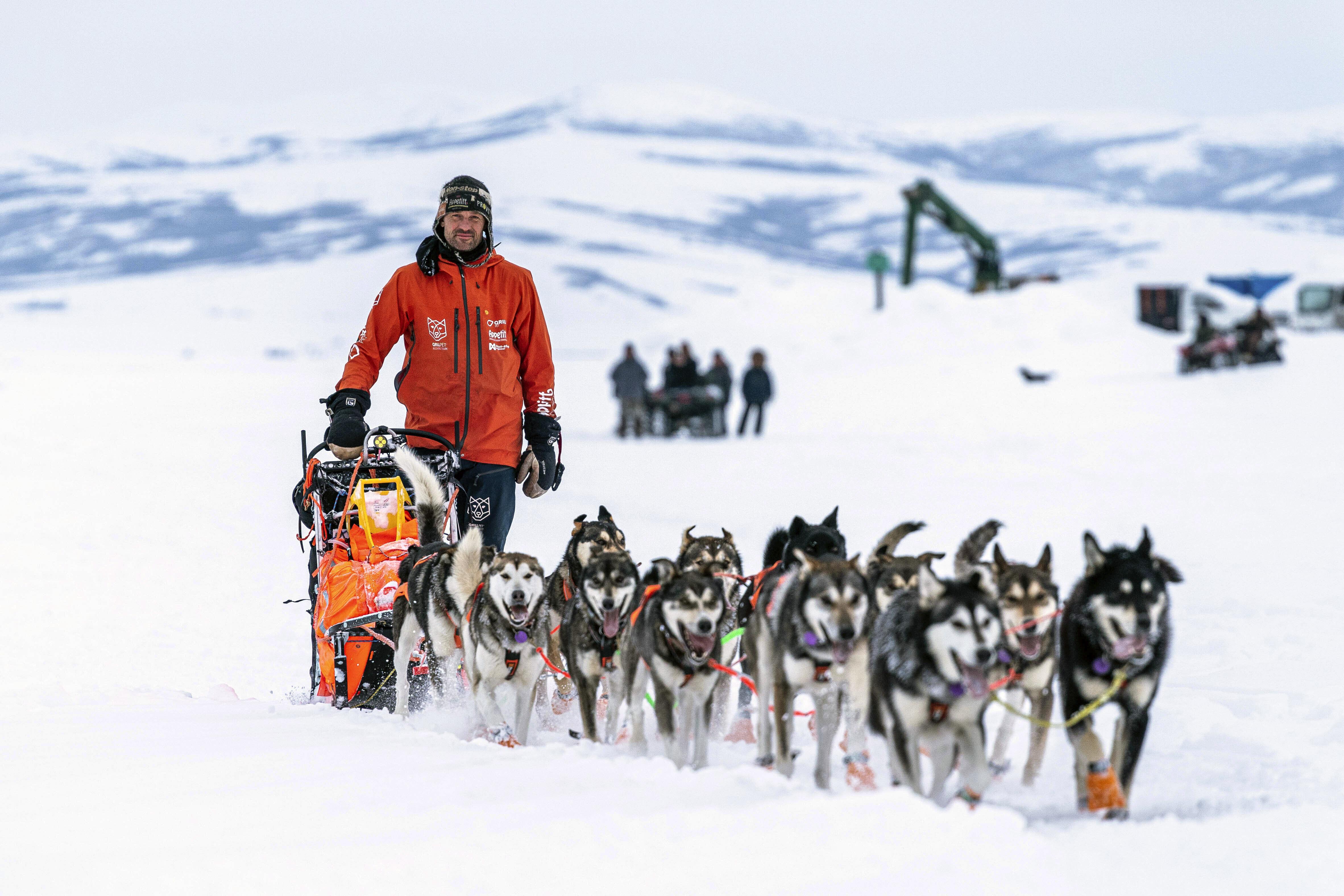 Iditarod mushes on; fans being urged to skip finish in Nome The