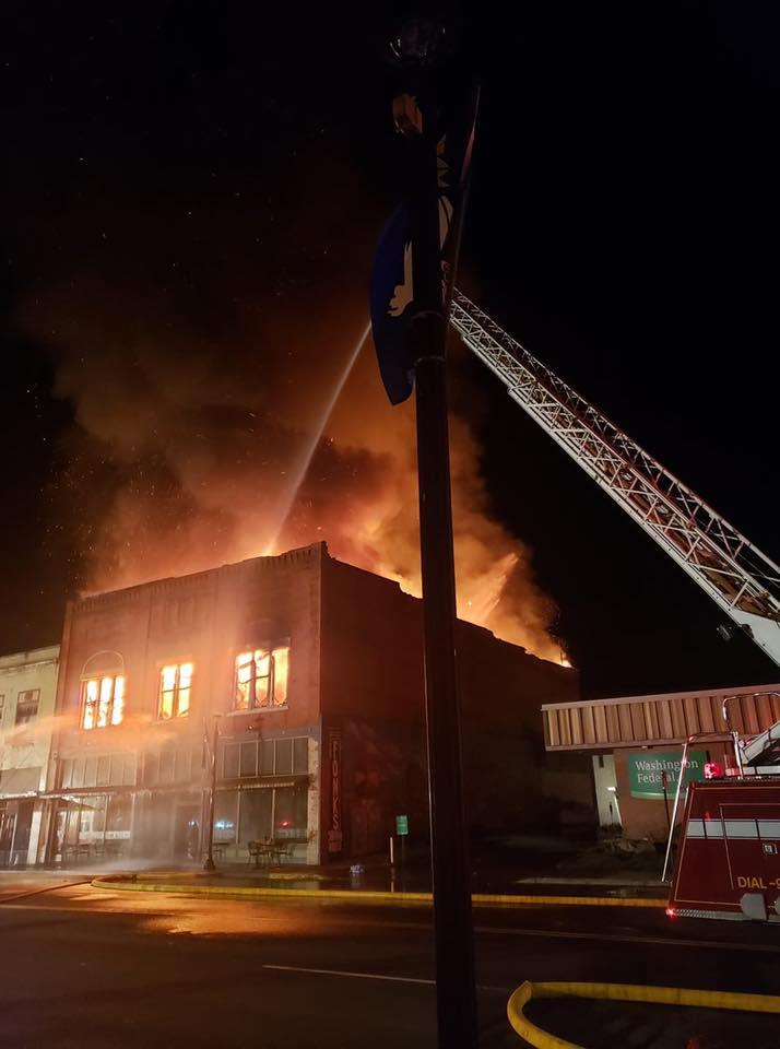 Coffee shop in downtown Colfax destroyed by fire | The ...