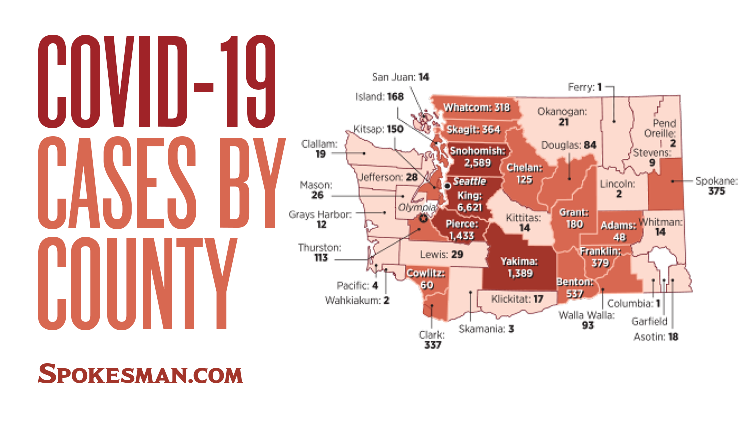 County By County Washington Epidemiologists Track Earliest