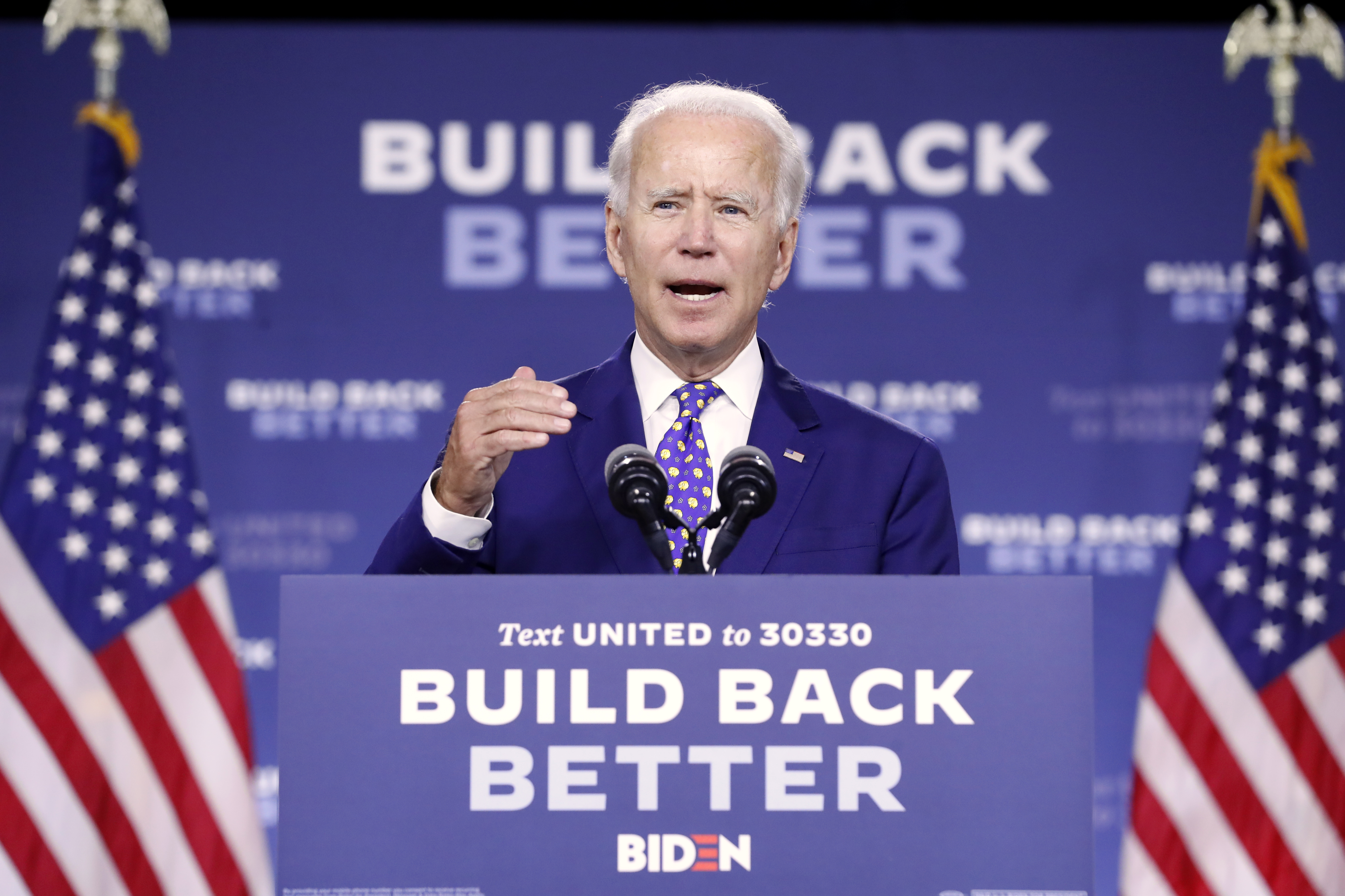 Biden Vows To Fight Racial Inequality With Economic Agenda The