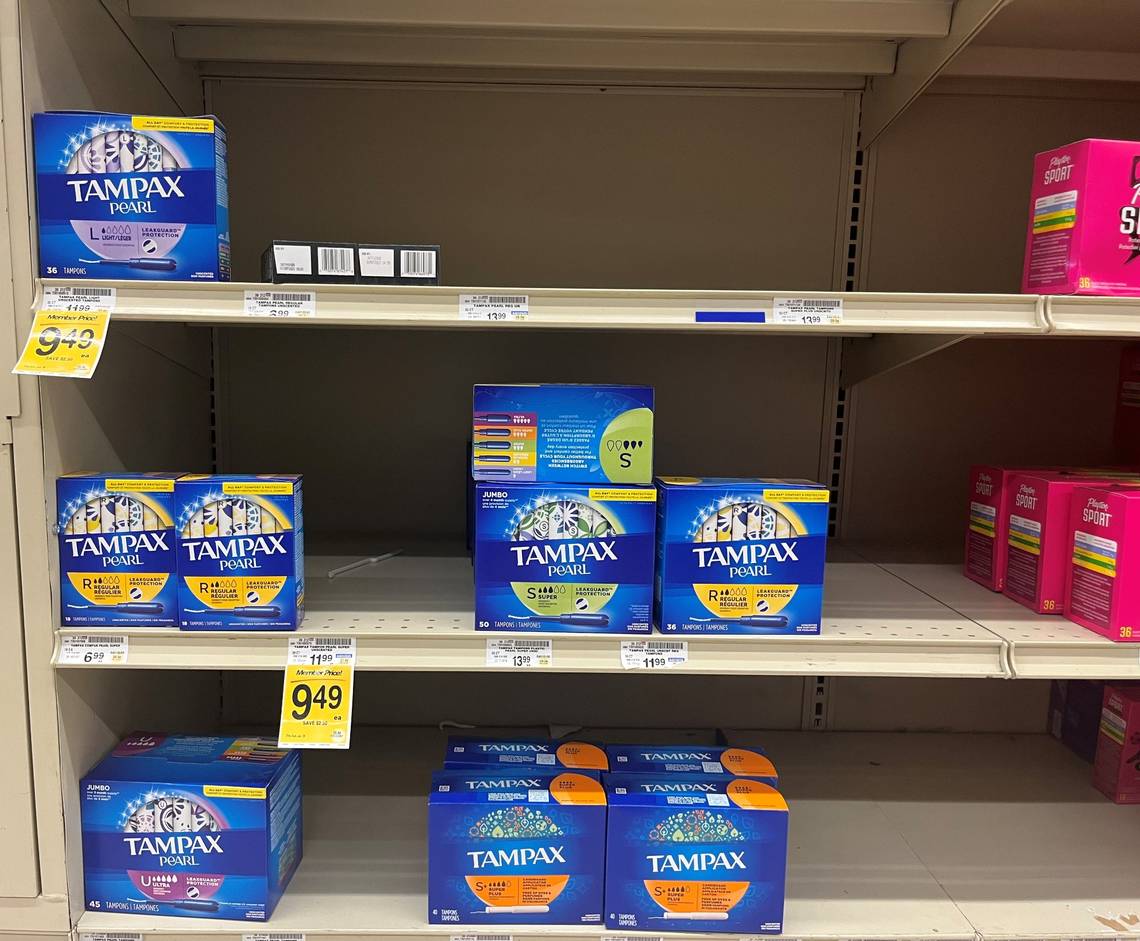Tampon, shortage 'feels like a war on | The Spokesman-Review