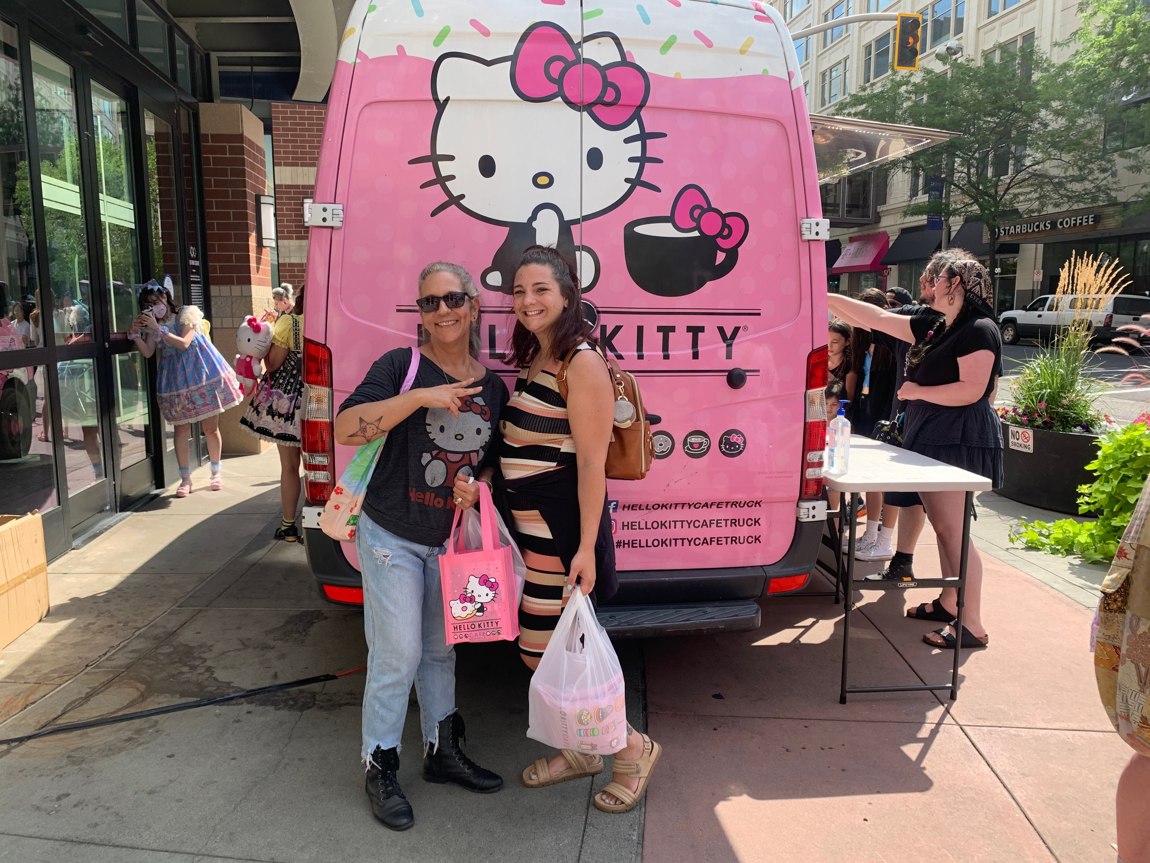 Sweet news! 💖 For a limited time, - Hello Kitty Cafe Truck