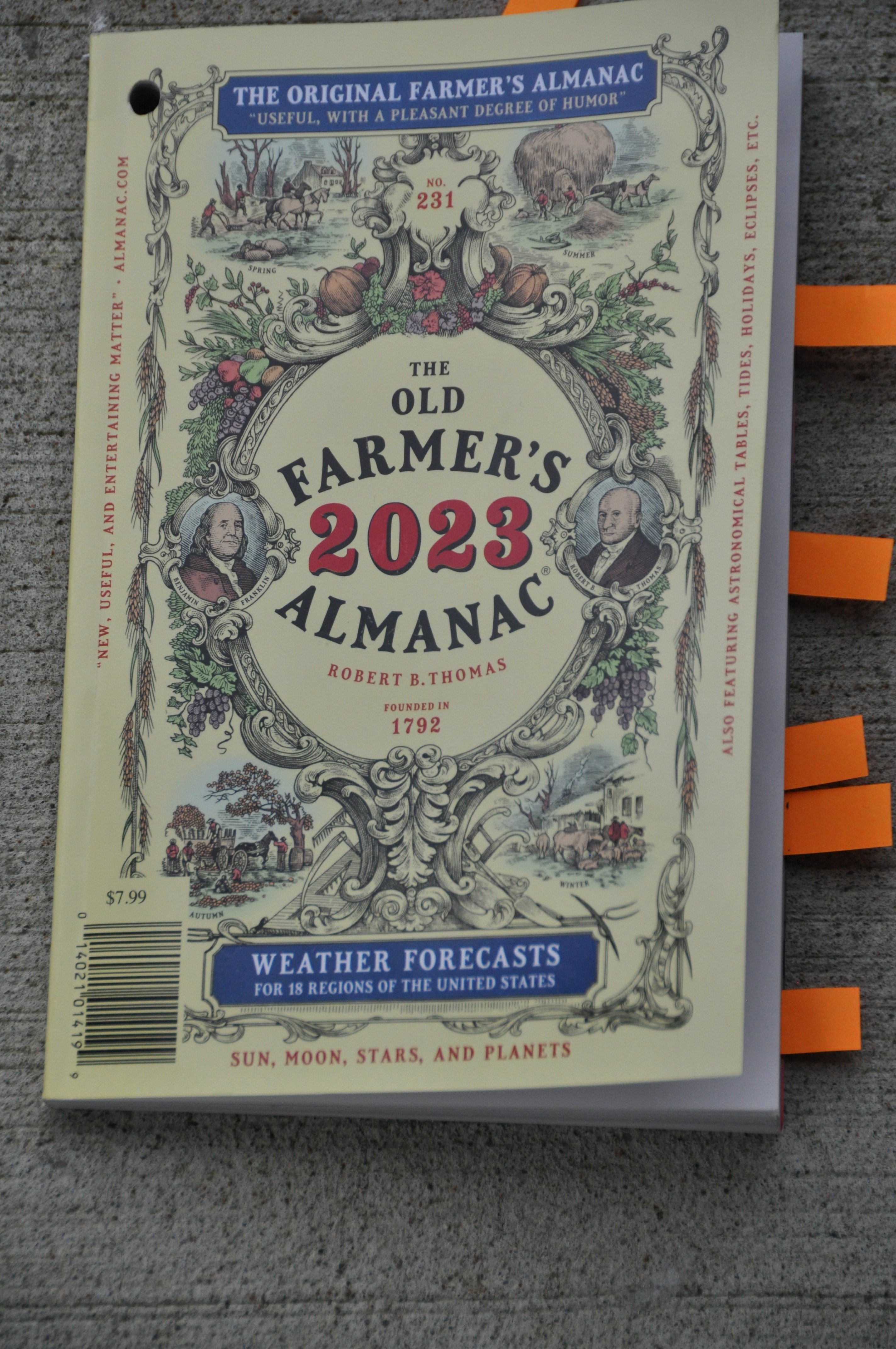 2024 Old Farmers Almanac Gardening Calendar 101/2 X 181/4, 51 OFF