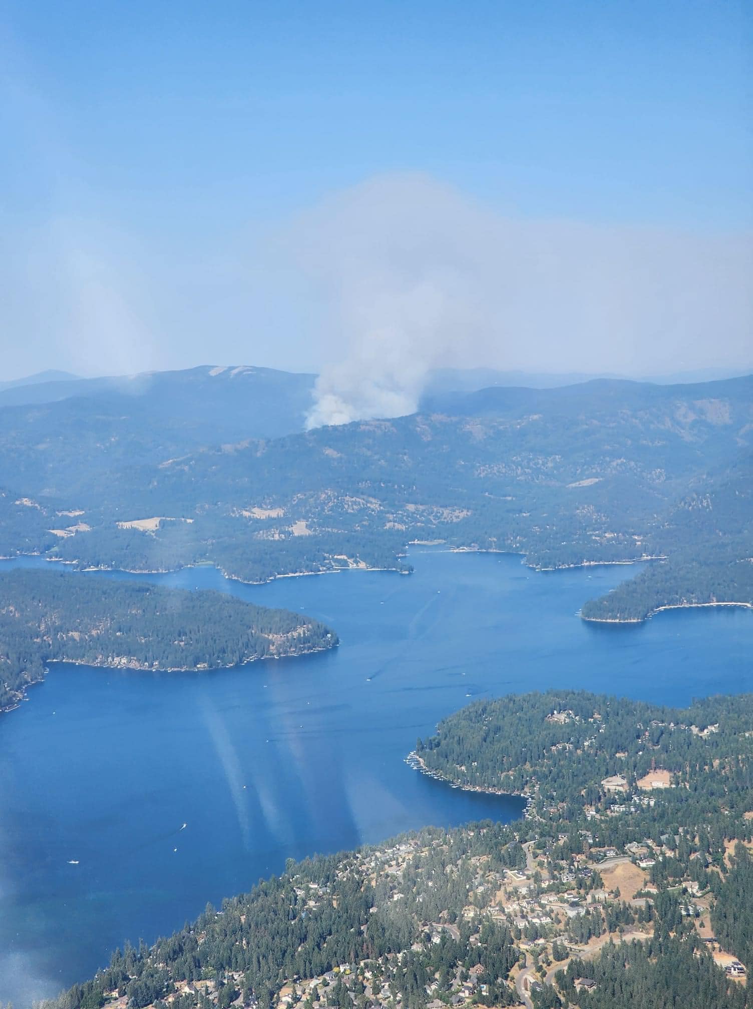 Crews battle 100acre blaze near Hayden Lake The SpokesmanReview