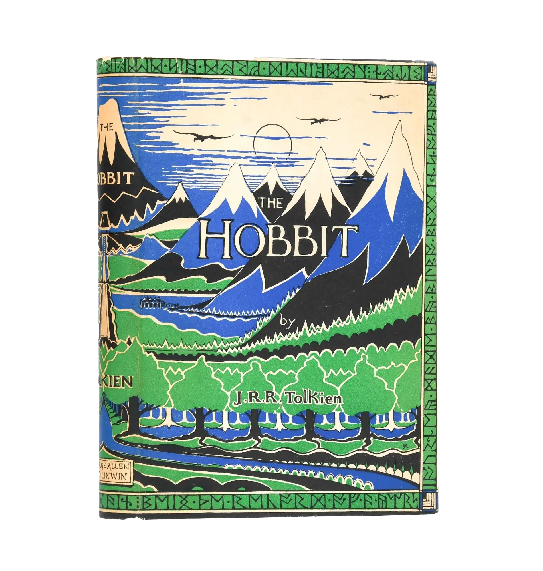 Aimed at young readers, “The Hobbit” contained illustrations and maps drawn by Tolkien.