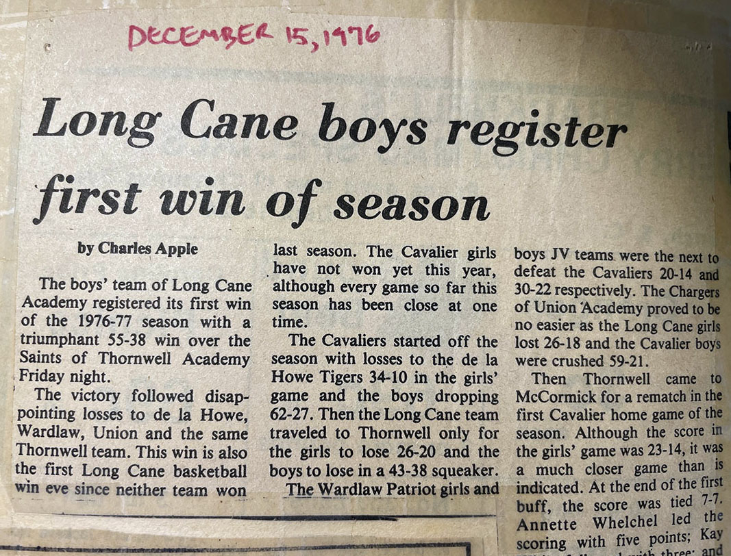 Here's a clipping from my second year of sportswriting. For five and a half years, I covered football, basketball and girls' softball for the McCormick Messenger.