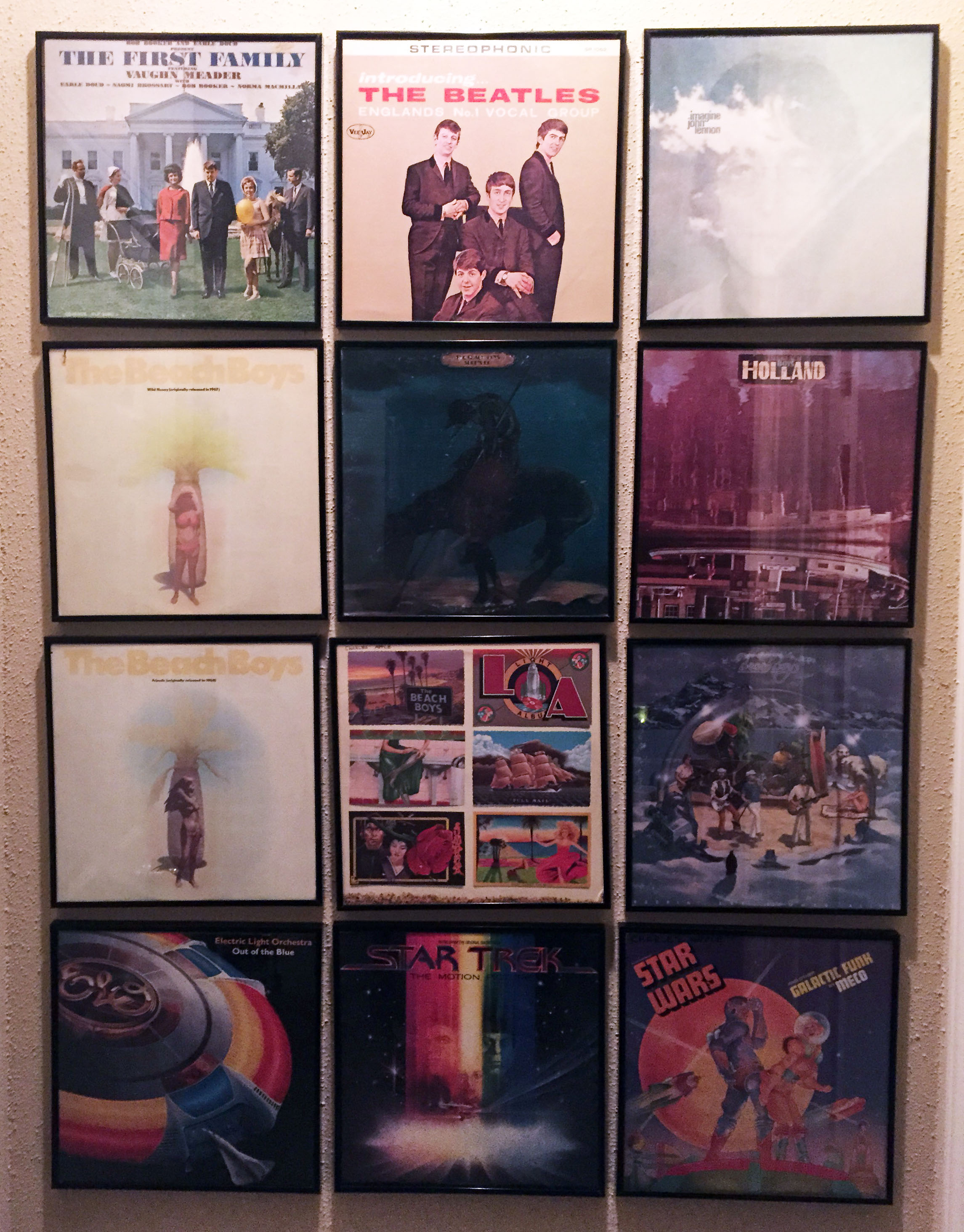 I've managed to keep just a bit of my old vinyl collection. These were some of my favorite album covers