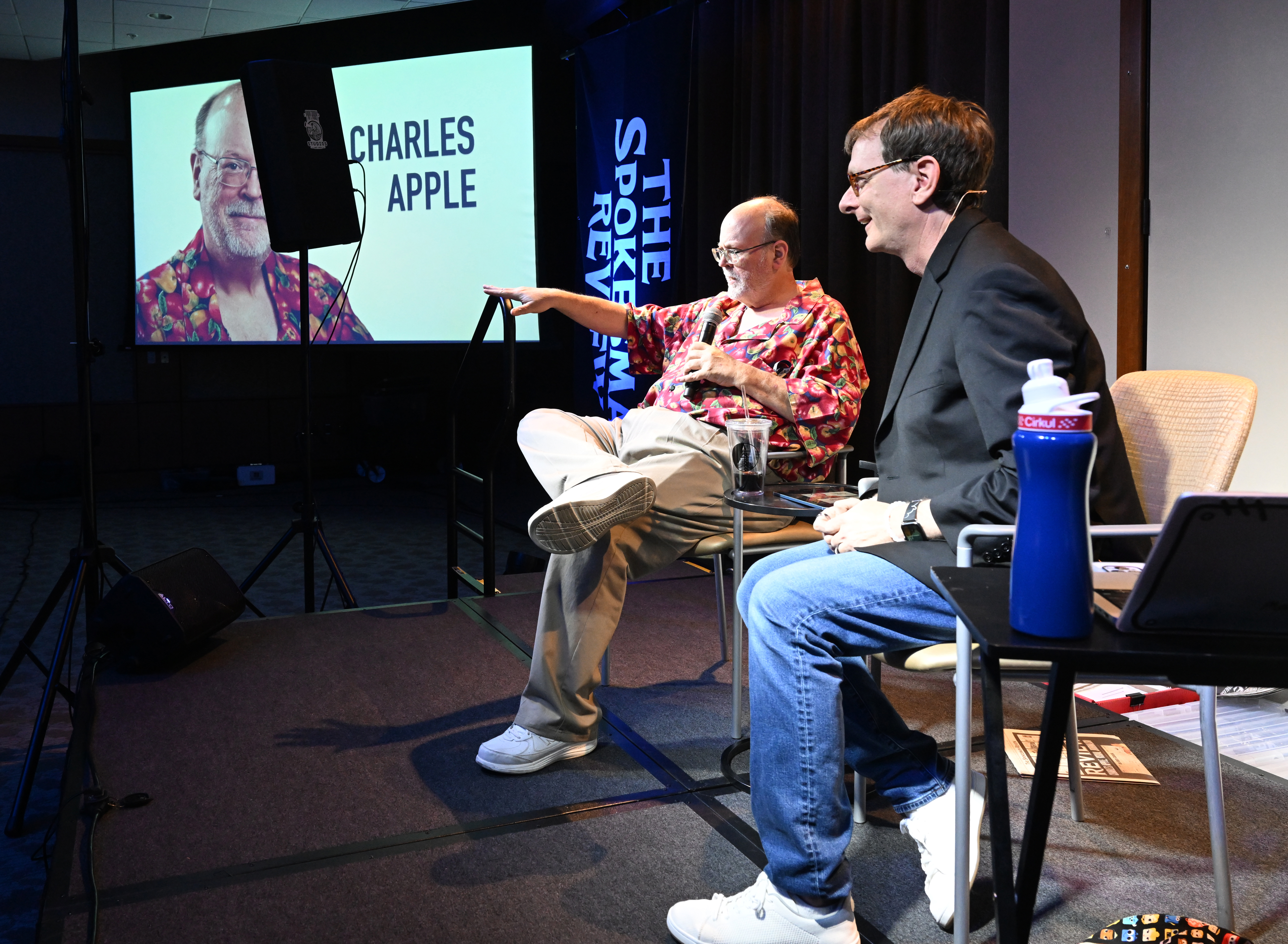 The Spokesman-Review flew me back to Spokane in August 2023 for an appearance at Spokane's Rockwood community. Photo: Jesse Tinsley/The Spokesman-Review.