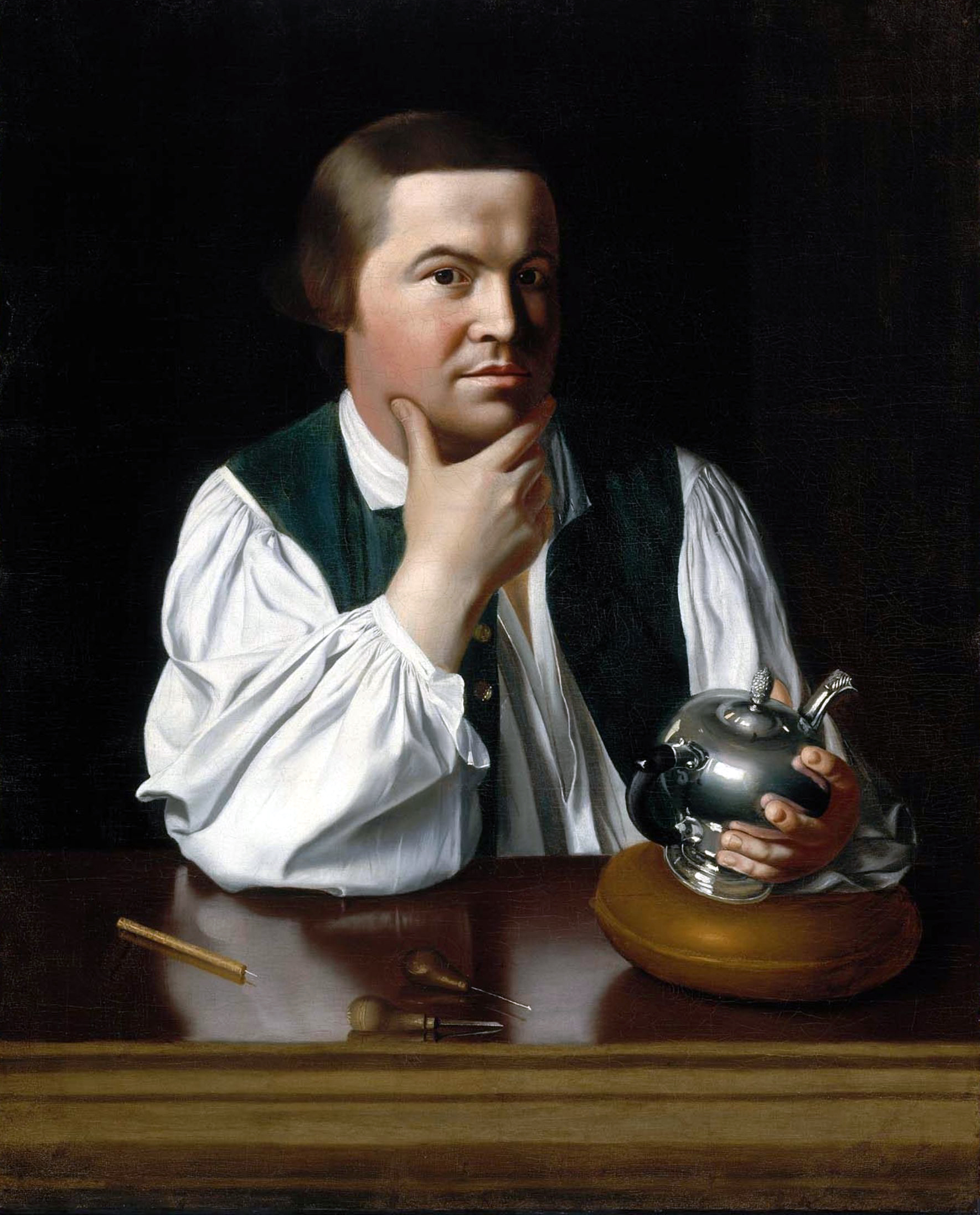 Paul Revere. Source: Boston Museum of Fine Arts