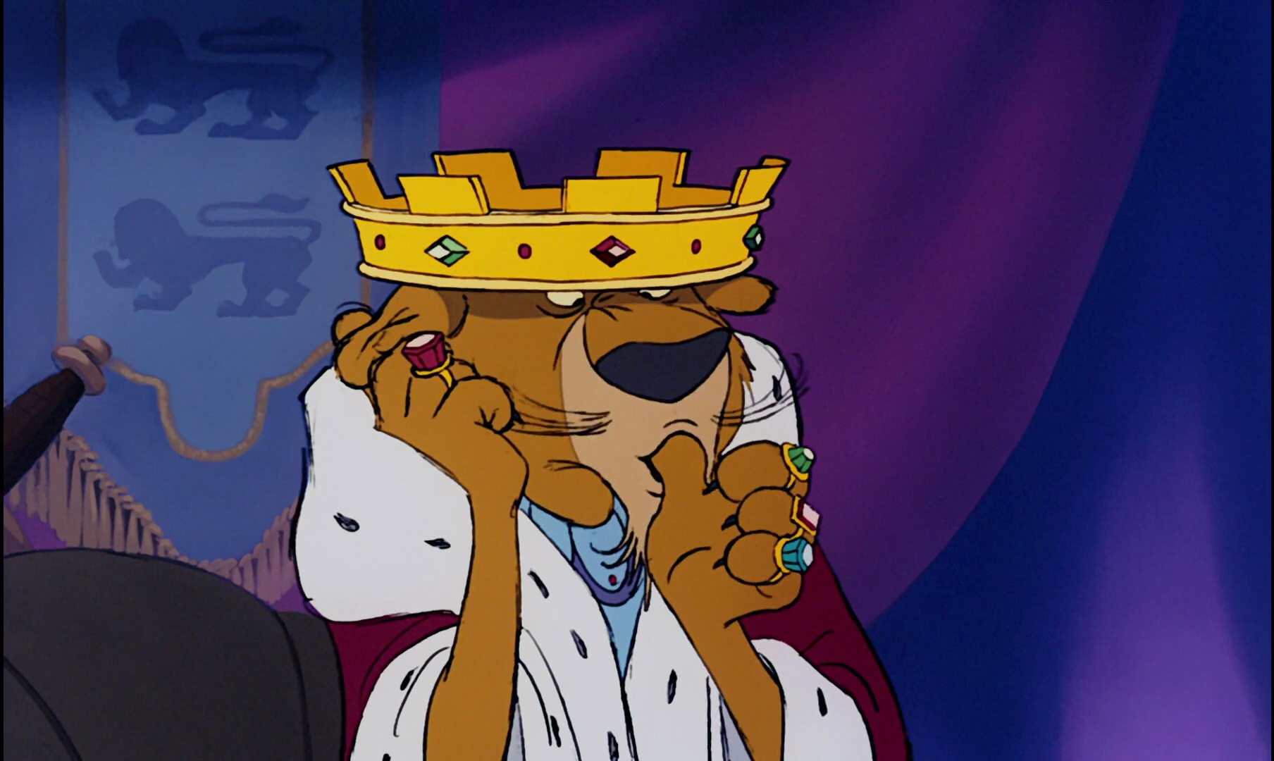 ... and here he is in the 1973 Disney movie “Robin Hood.”