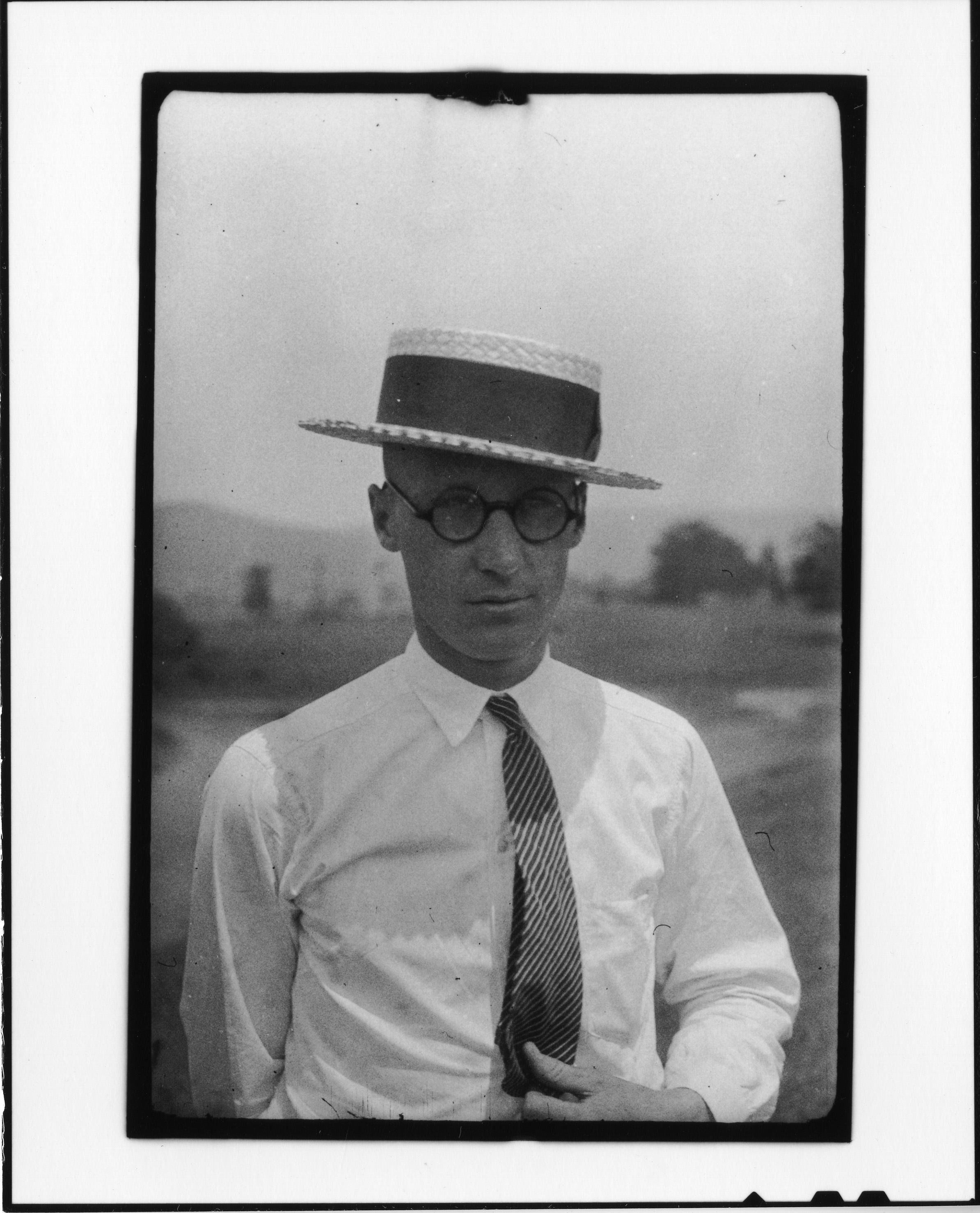 John T. Scopes, photo from The Smithsonian