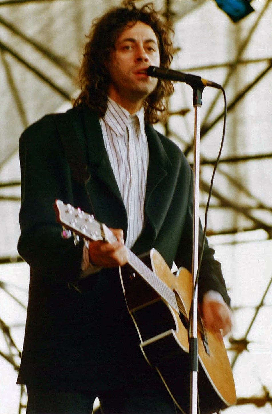 Bob Geldof of the Boomtown Rats