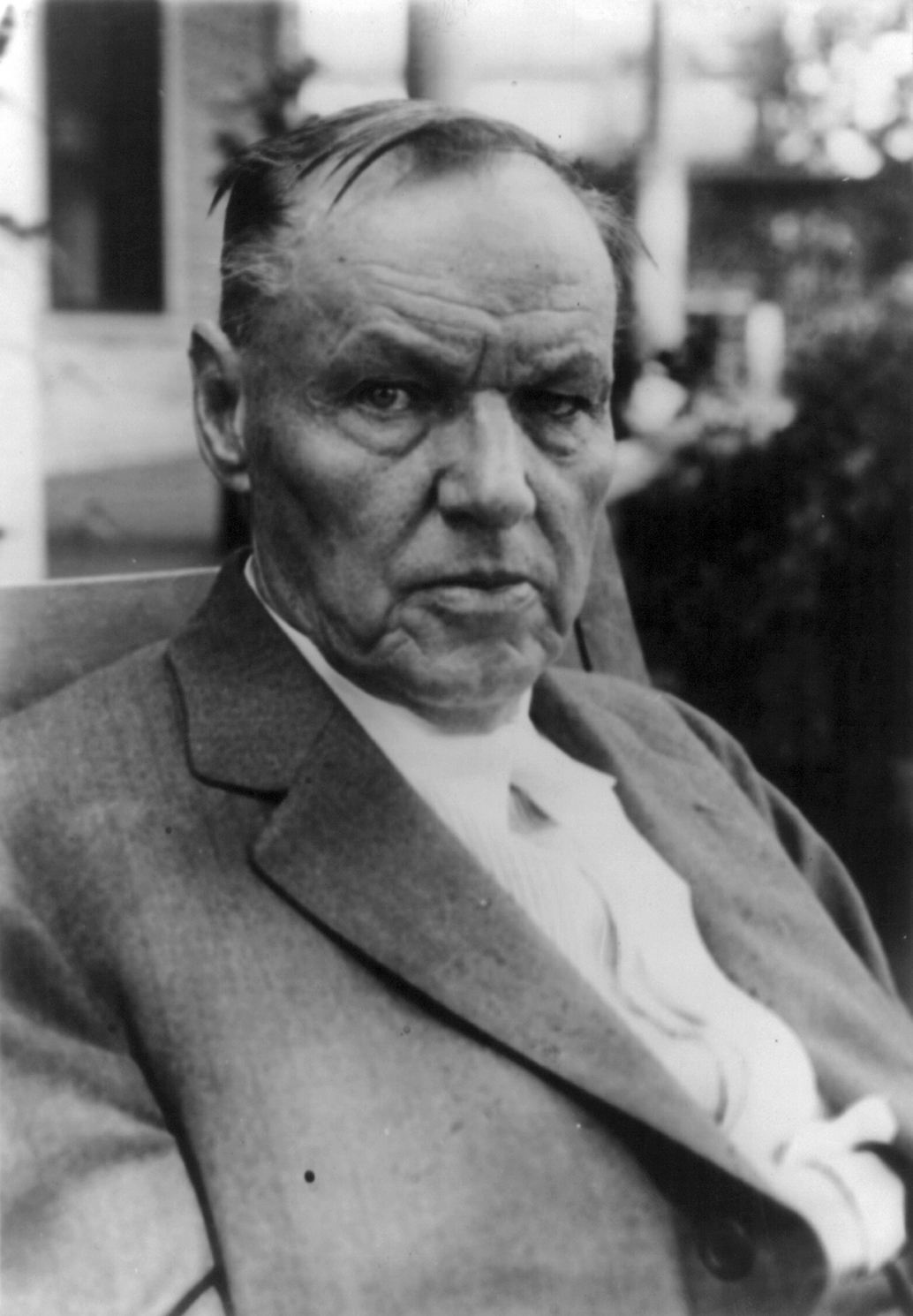 Clarence Darrow, photo from Library of Congress