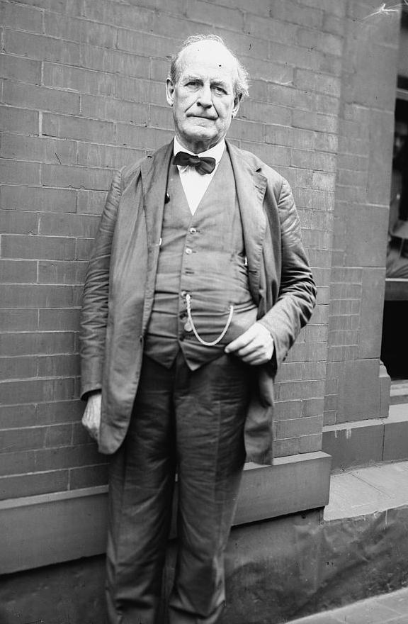 William Jennings Bryan, photo from Library of Congress