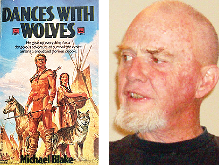 “Dances With Wolves” by Michael Blake was first published as a  paperback in 1988.