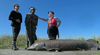 A statue of William Clark