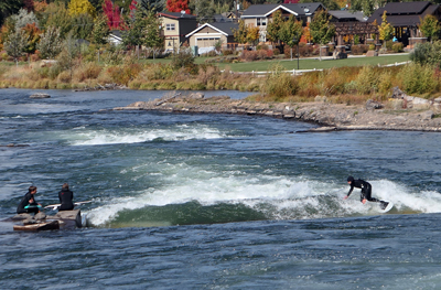 RV, Bend, Oregon, surfing