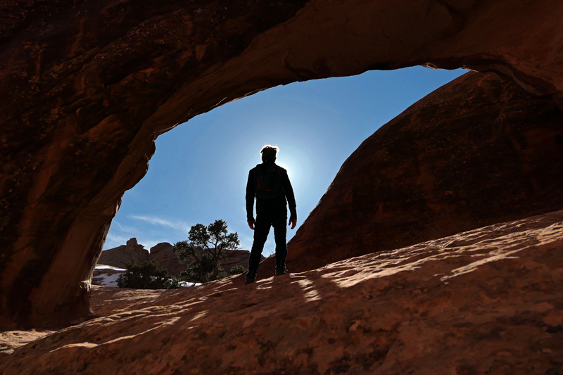 Hidden Arch, Moab, Utah